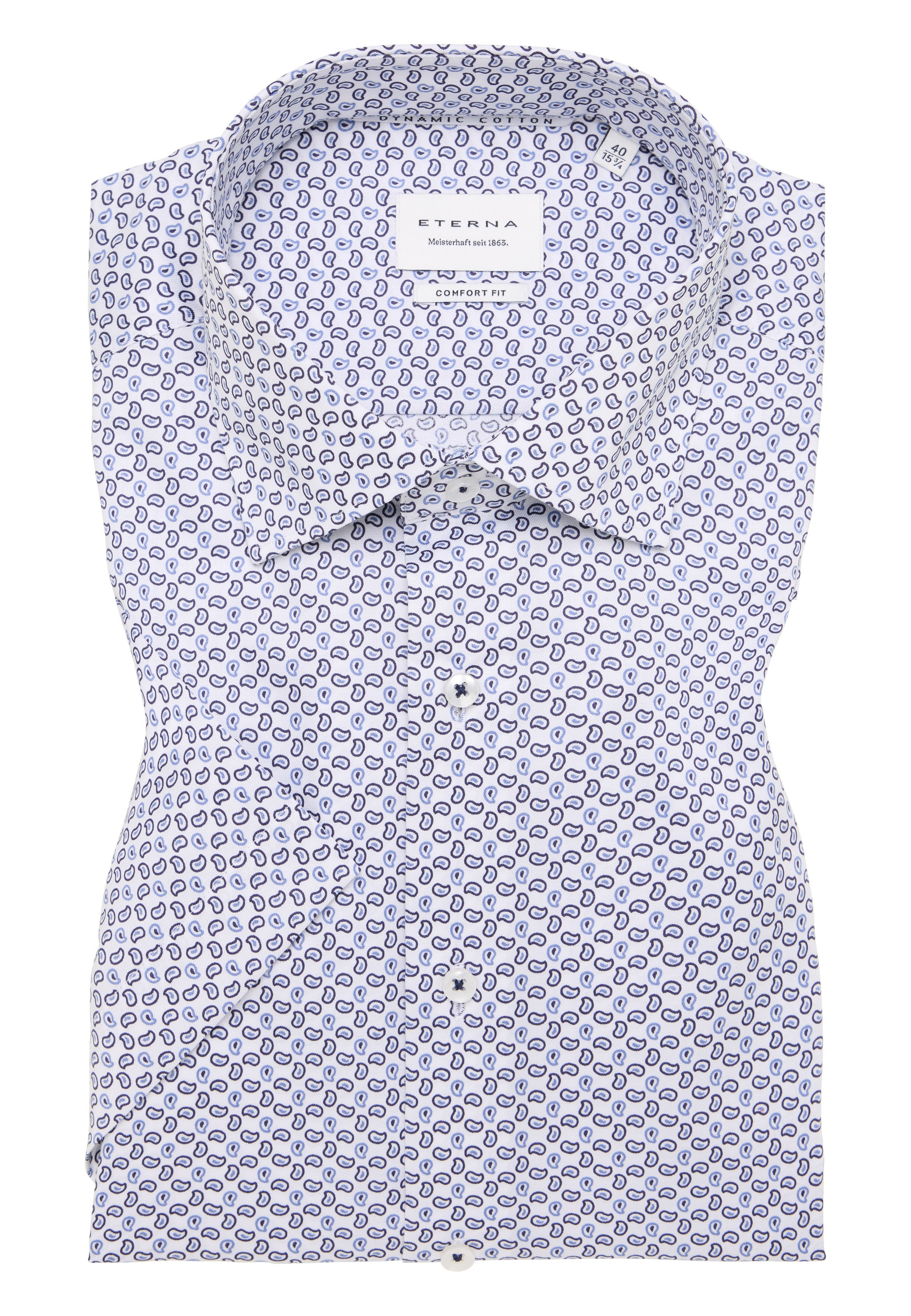 Eterna Kurzarmhemd »COMFORT FIT«, NON IRON (bügelfrei)