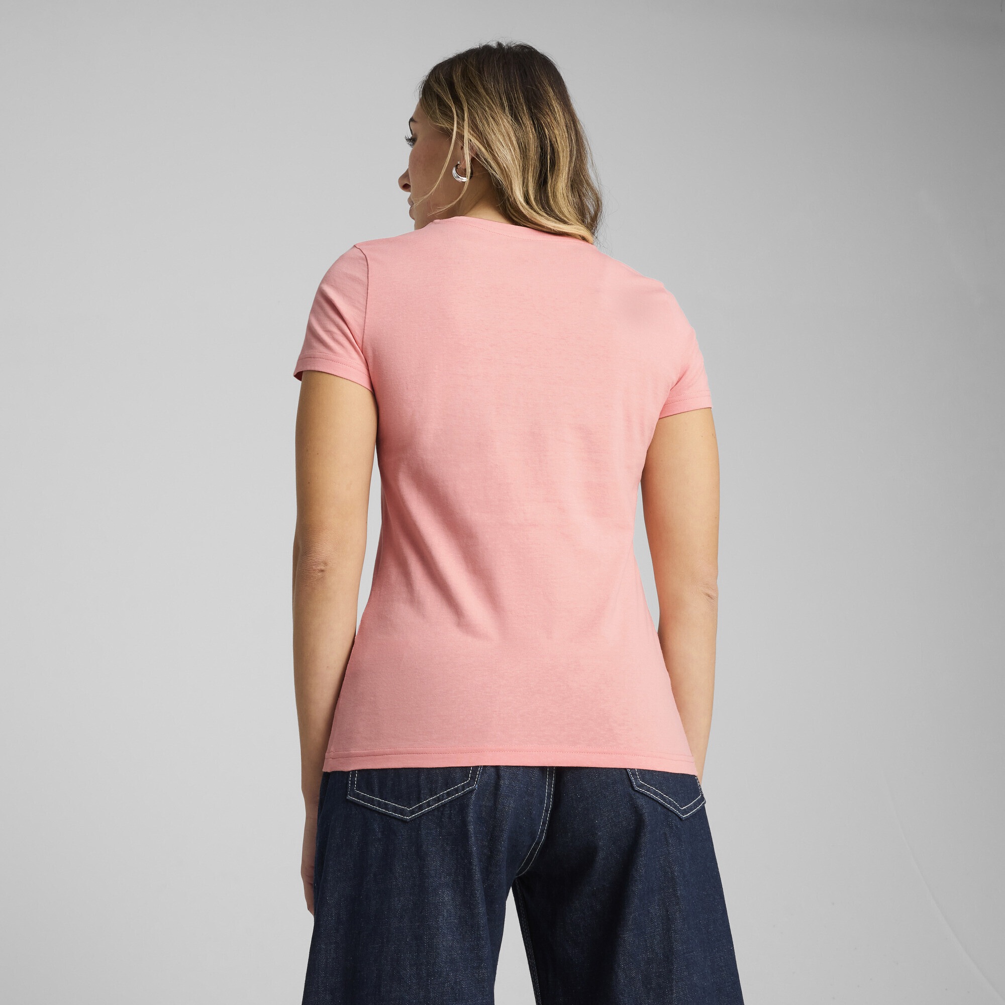 PUMA T-Shirt »ESS METALLIC No. 1 Logo T-Shirt Damen«