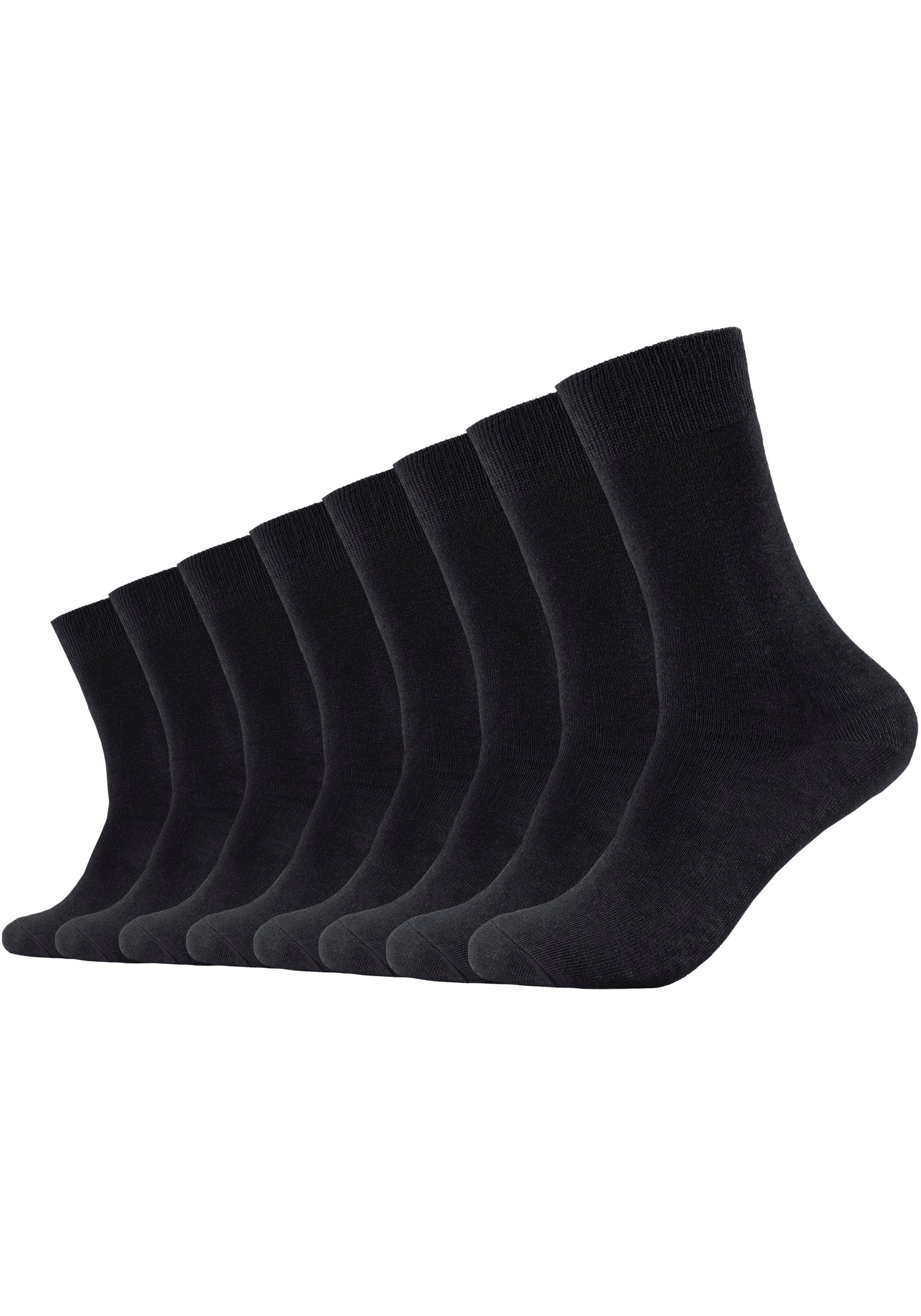 s.Oliver Socken "essentials", (8 Paar), mit weichem Bund günstig online kaufen