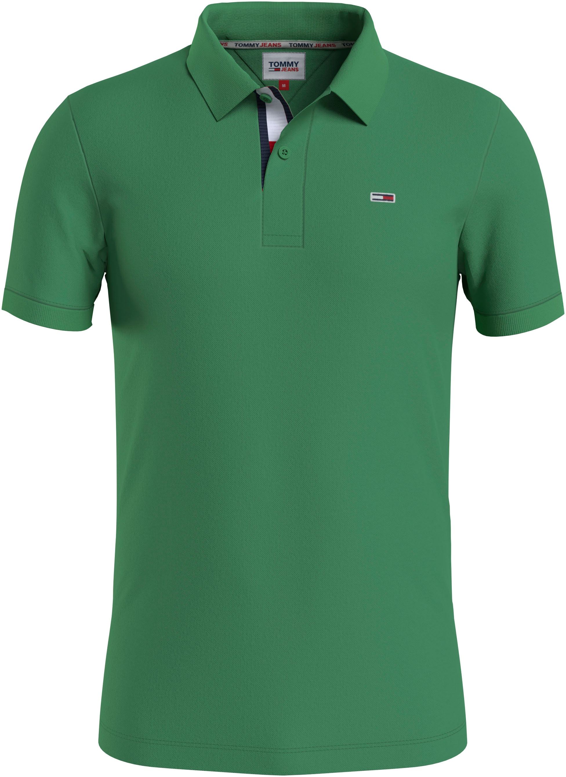 Tommy Jeans Poloshirt »TJM SLIM PLACKET POLO«, mit Tommy Jeans Logo-Applikationen kaufen
