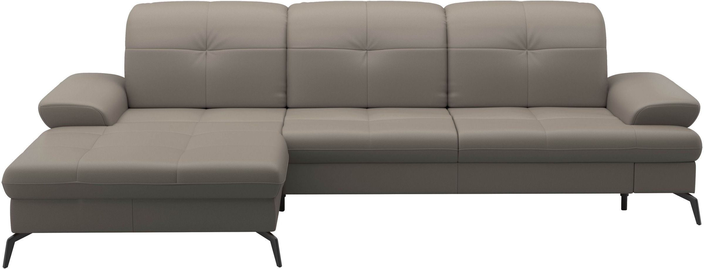 sit&more Ecksofa "Amica, L-Form, inkl. Sitztiefenverstellung & Armteilverst günstig online kaufen