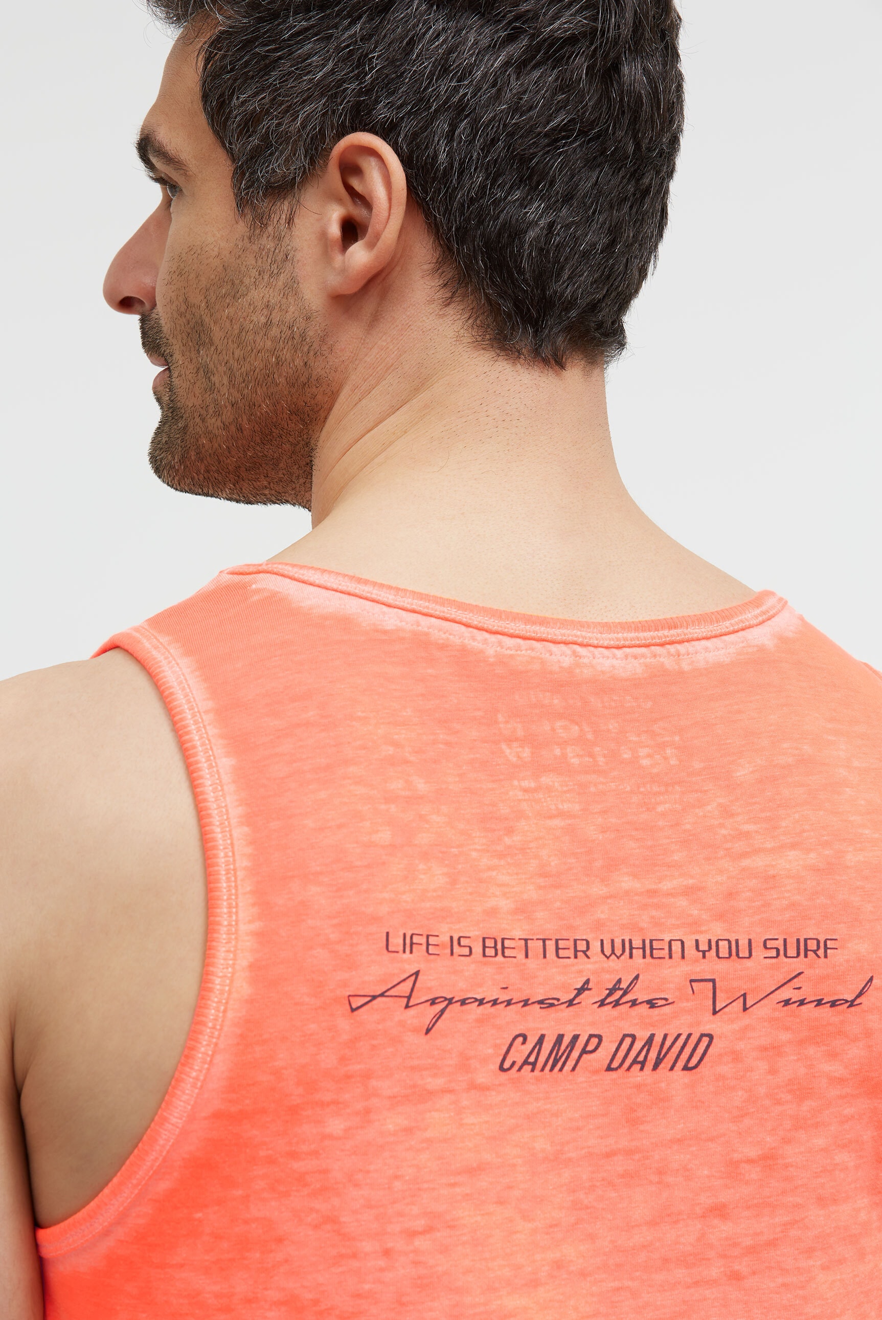 CAMP DAVID Tanktop mit Baumwolle