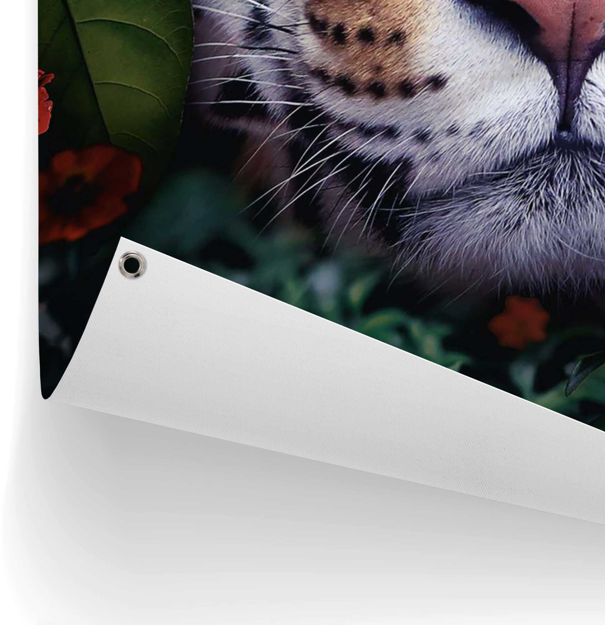 | den Außeneinsatz BAUR Gartenposter wasserfestes Reinders! und bestellen »Leopard«, leichtes Poster für