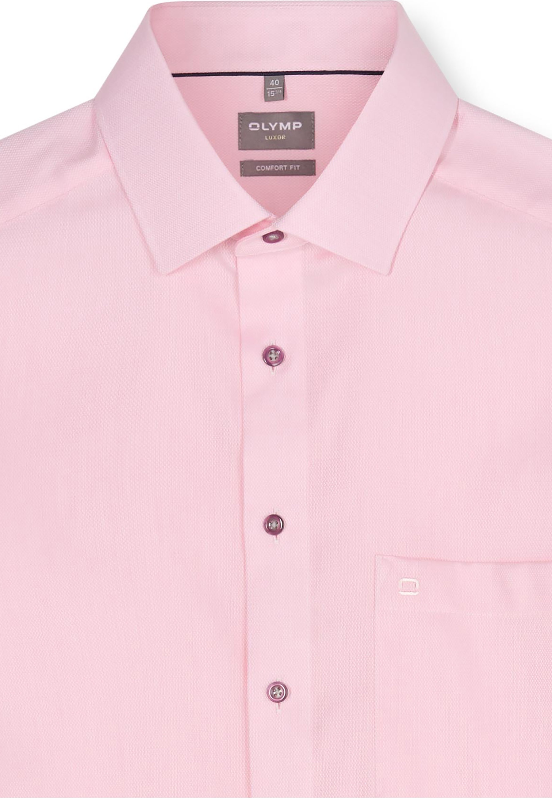 OLMP Luxor Business Shirt Light Pink 46 4