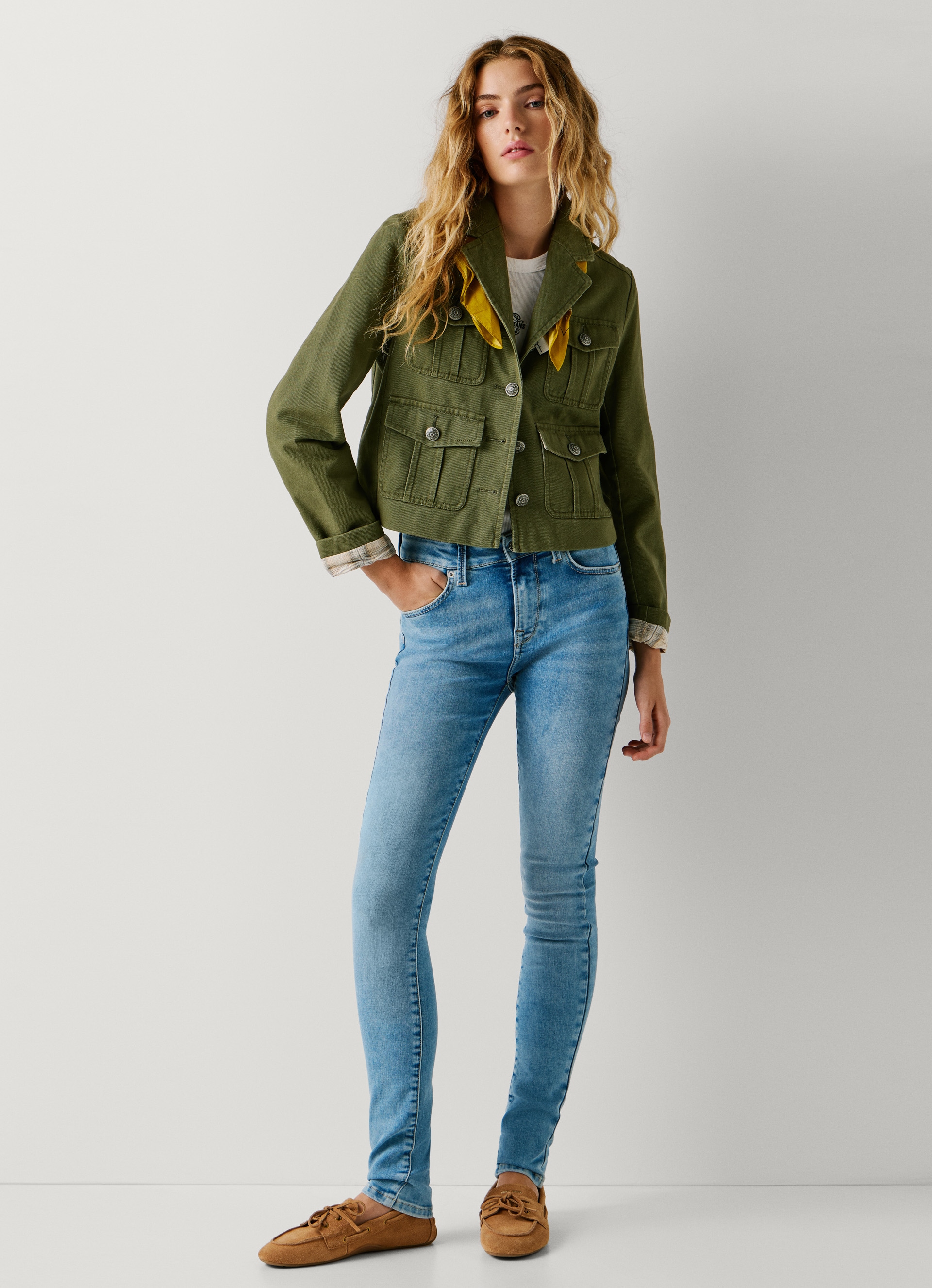 Pepe Jeans Skinny-fit-Jeans »SKINNY JEANS MW« in verschiedenen Waschungen