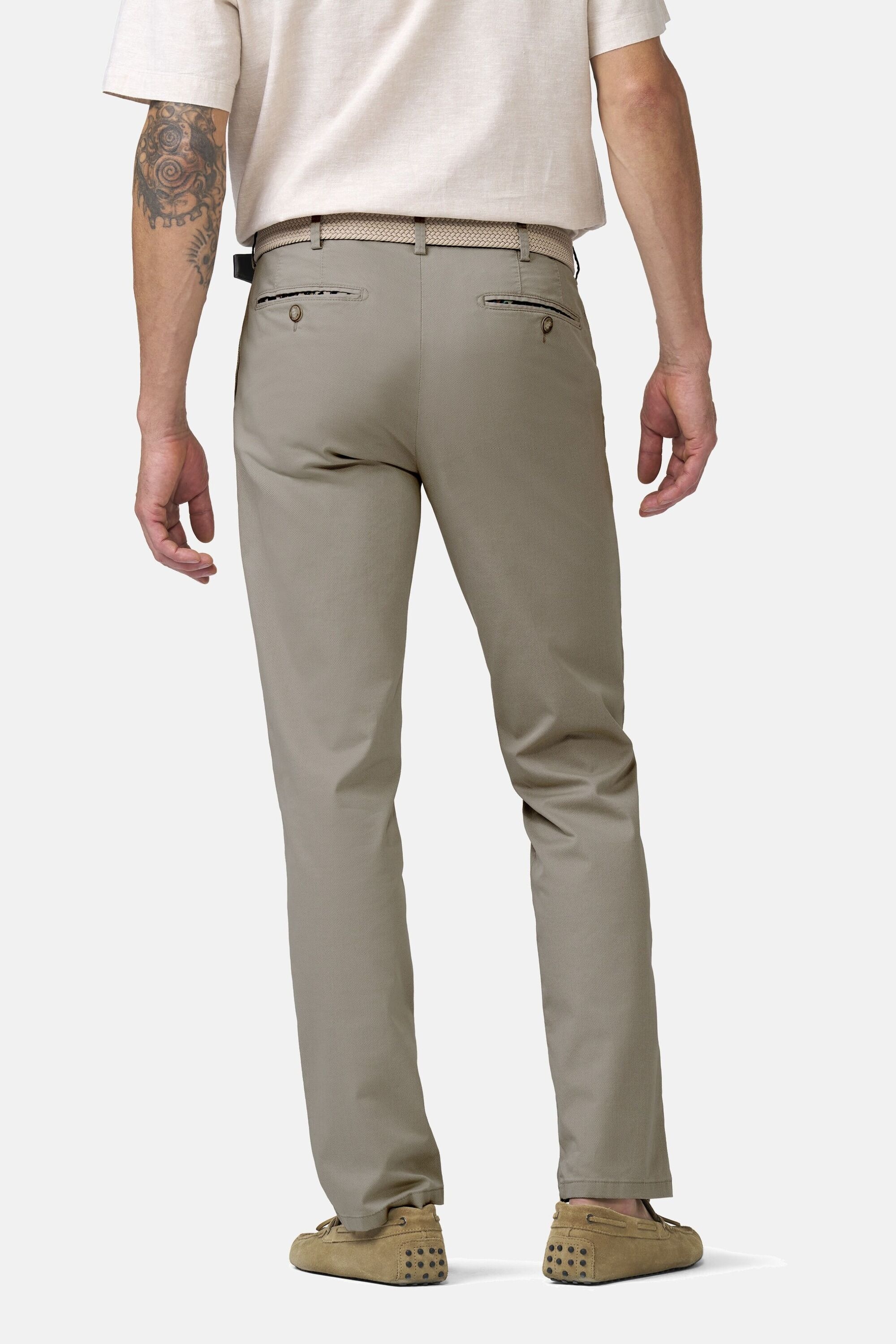 MEYER Chinos »Bonn 1-5075«  Modern-GOTS-zertifiziert