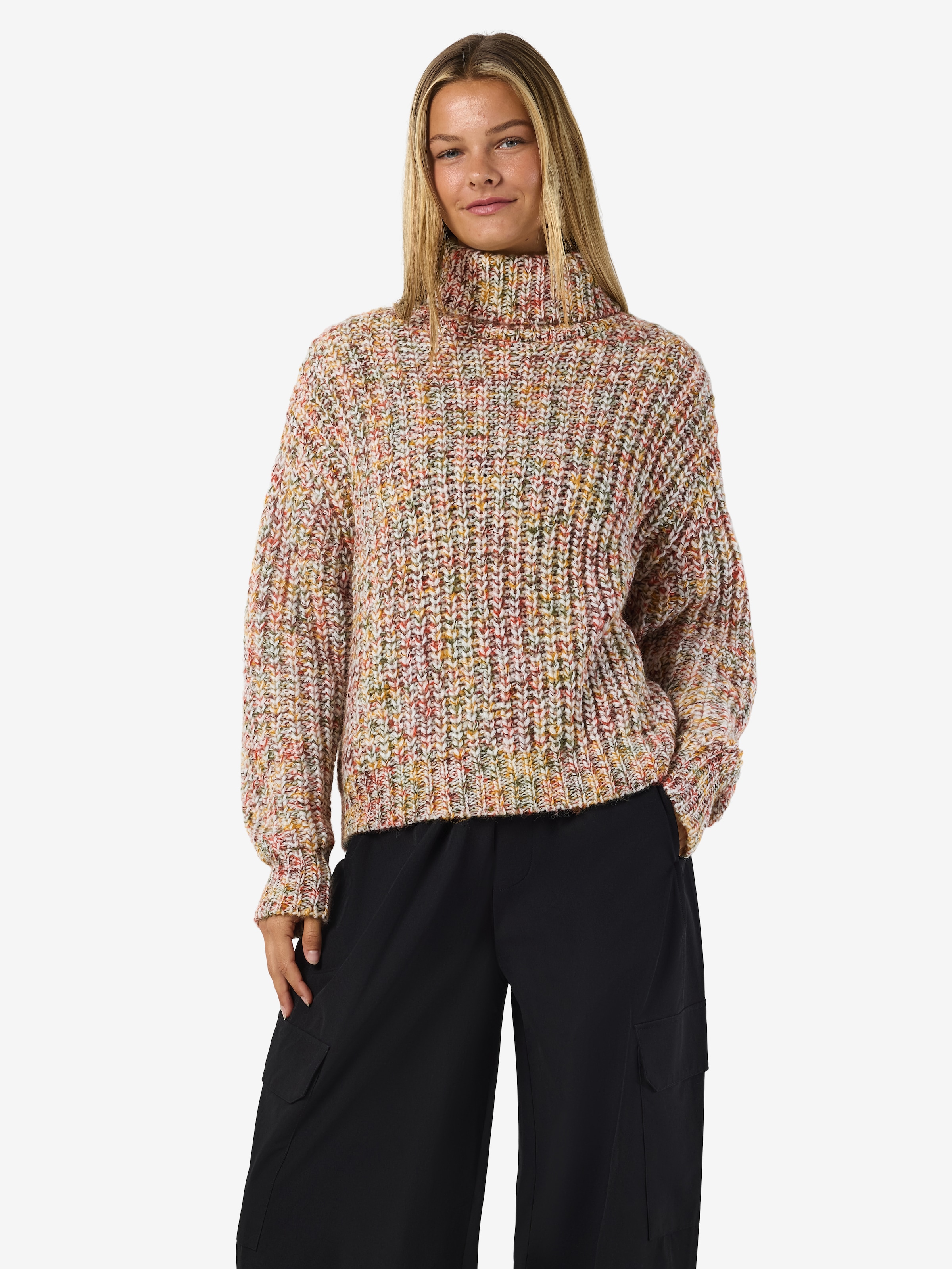 Noisy may Rollkragenpullover »NMMARNEY L/S HIGH NECK KNIT FWD NOOS«
