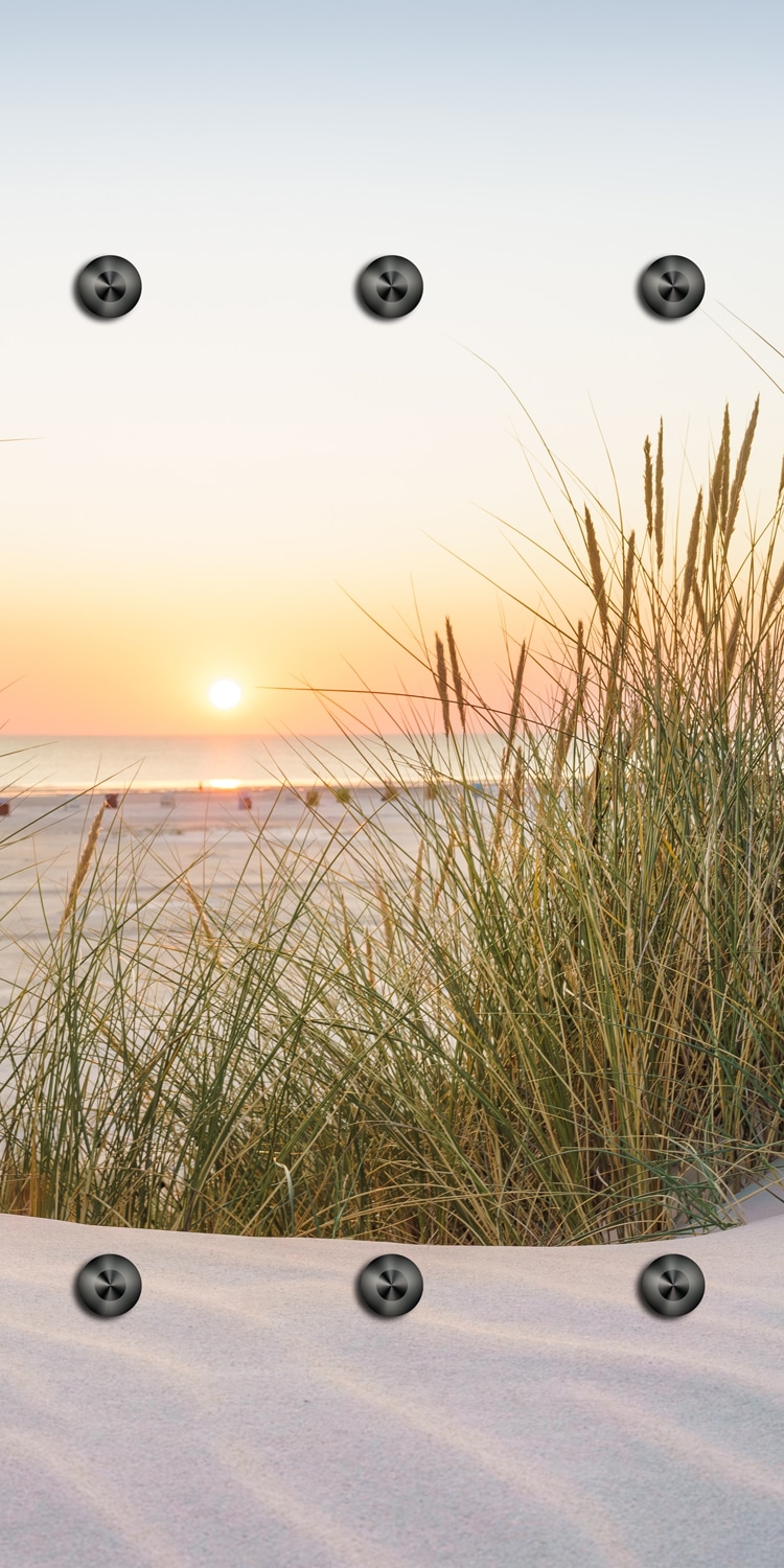 queence Wandgarderobe "Sonnenuntergang auf Sylt" 1 Stk. tlg. Wandpaneel aus günstig online kaufen