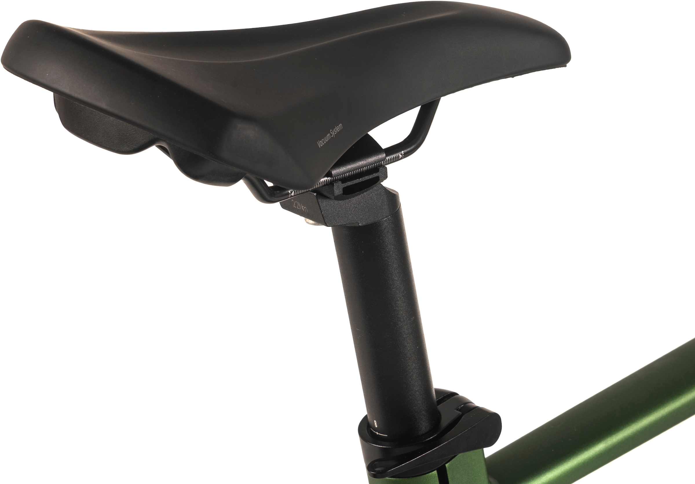 Adore E-Bike »28" Alu Trekking E-Bike ATX-670 Mittelmotor 60NM / 15Ah Grün matt«, 9 Gang, Shimano, Cues, Mittelmotor 250 W