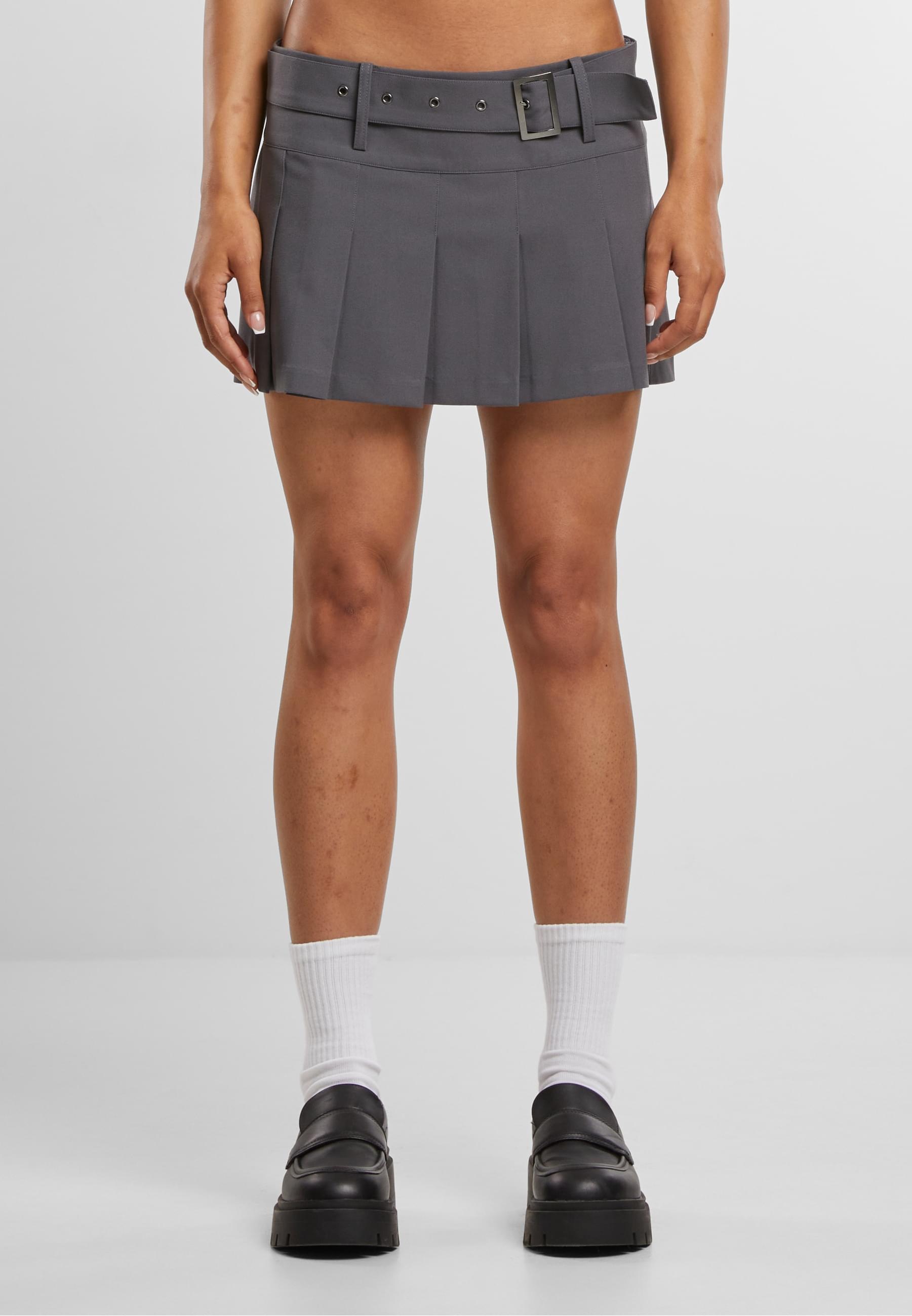 URBAN CLASSICS Sommerrock »Urban Classics Ladies Pleated Skirt«, (1 tlg.)