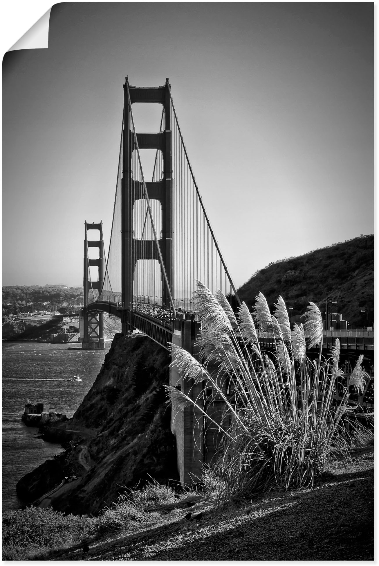 Artland Wandbild "San Francisco Golden Gate Bridge", Amerika, (1 St.), als günstig online kaufen