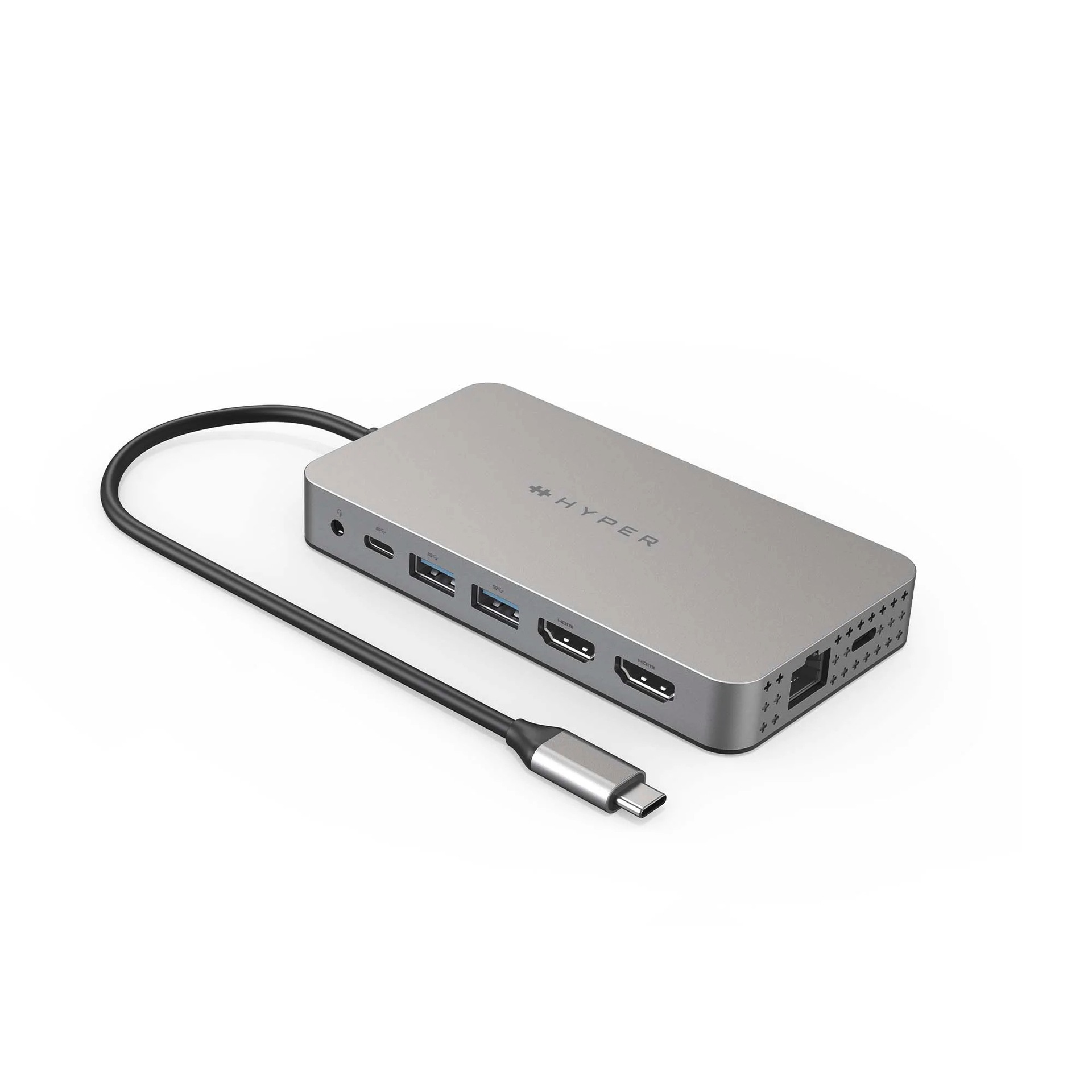 Targus USB-Verteiler »HyperDrive Dual 4K HDMI 10-in1 USB-C Hub«