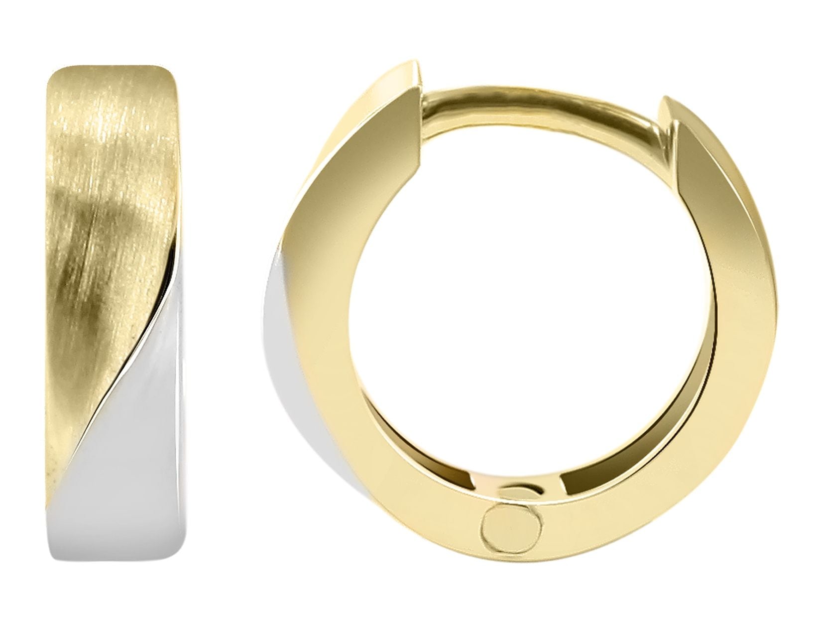 Adelia´s Klappcreolen »Damen Ohrringe – Klappcreole aus 375 Gold« Geschenkidee: zeitlos und vielseitig