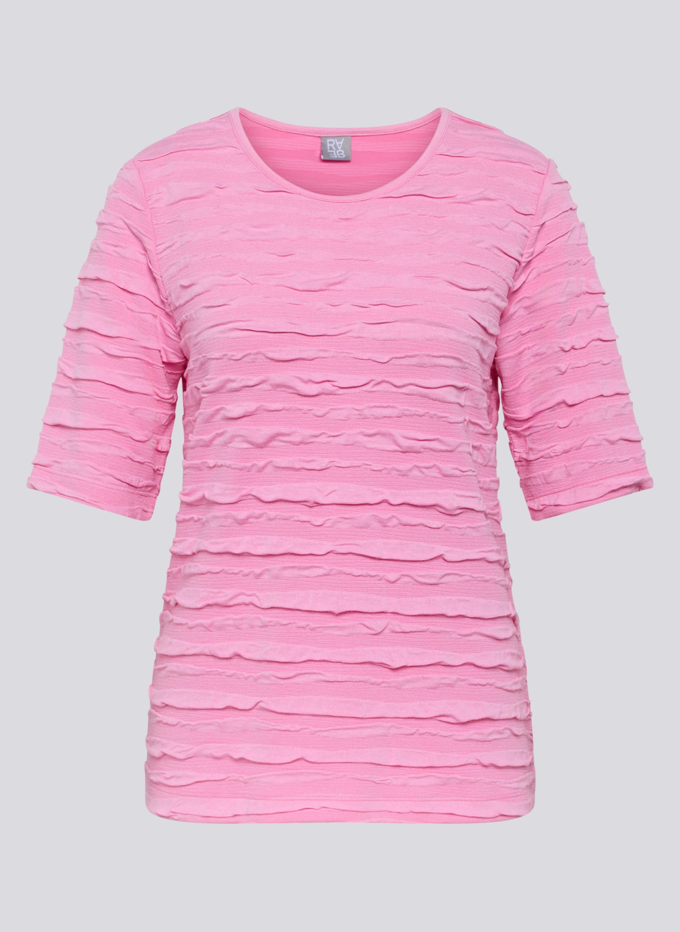 Rabe T-Shirt mit Struktur Muster