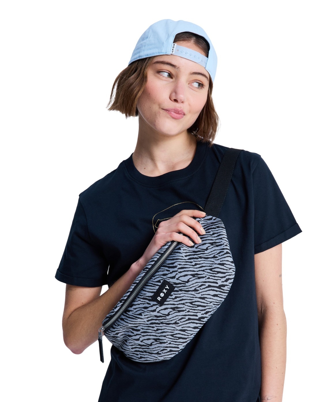 ROXY Damen Gürteltasche "Urban Party"anthrazit, Kunstfaser, Taschen