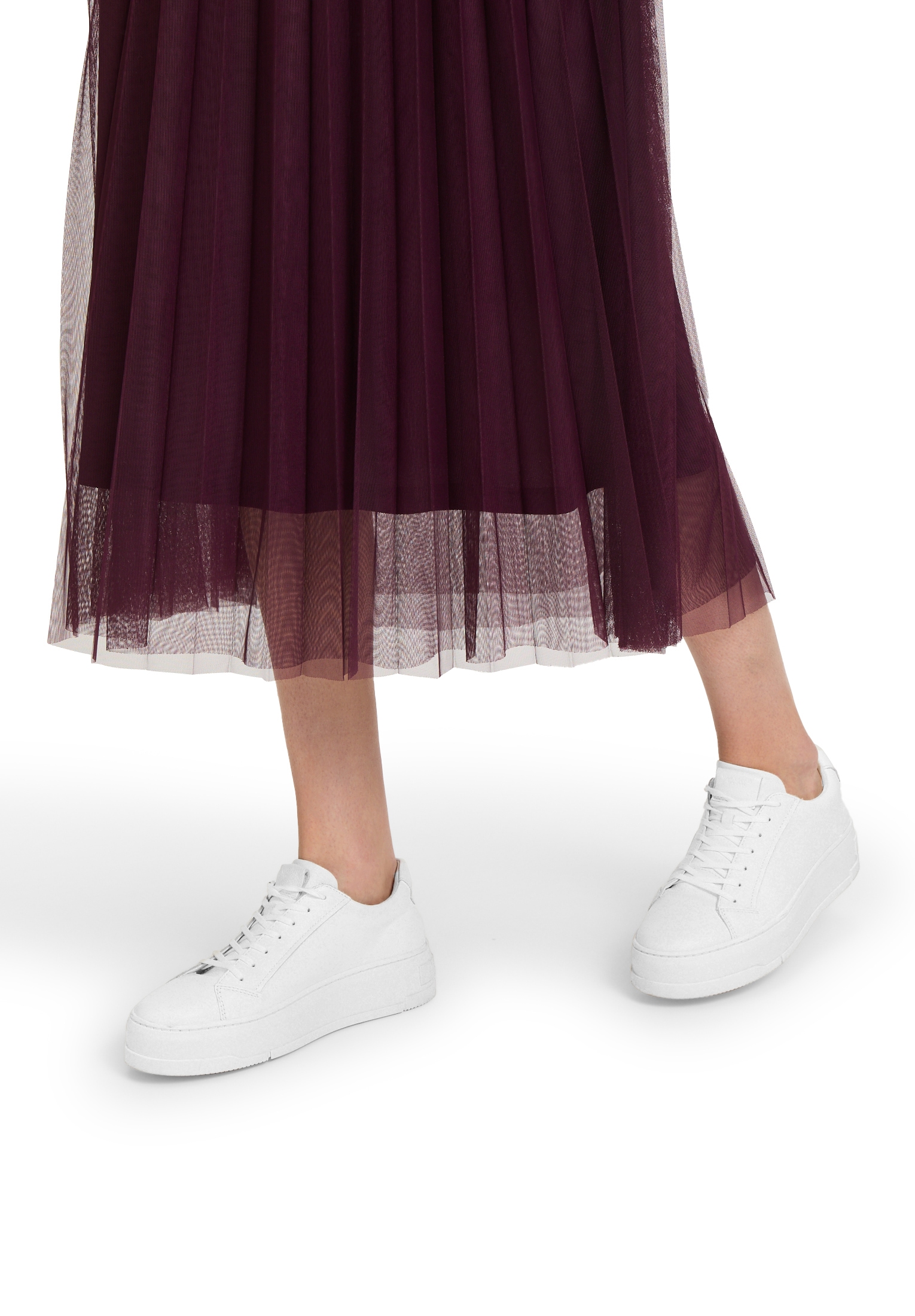 Betty&Co Midirock »Betty & Co Damen Midirock mit Plissee«, Plissee