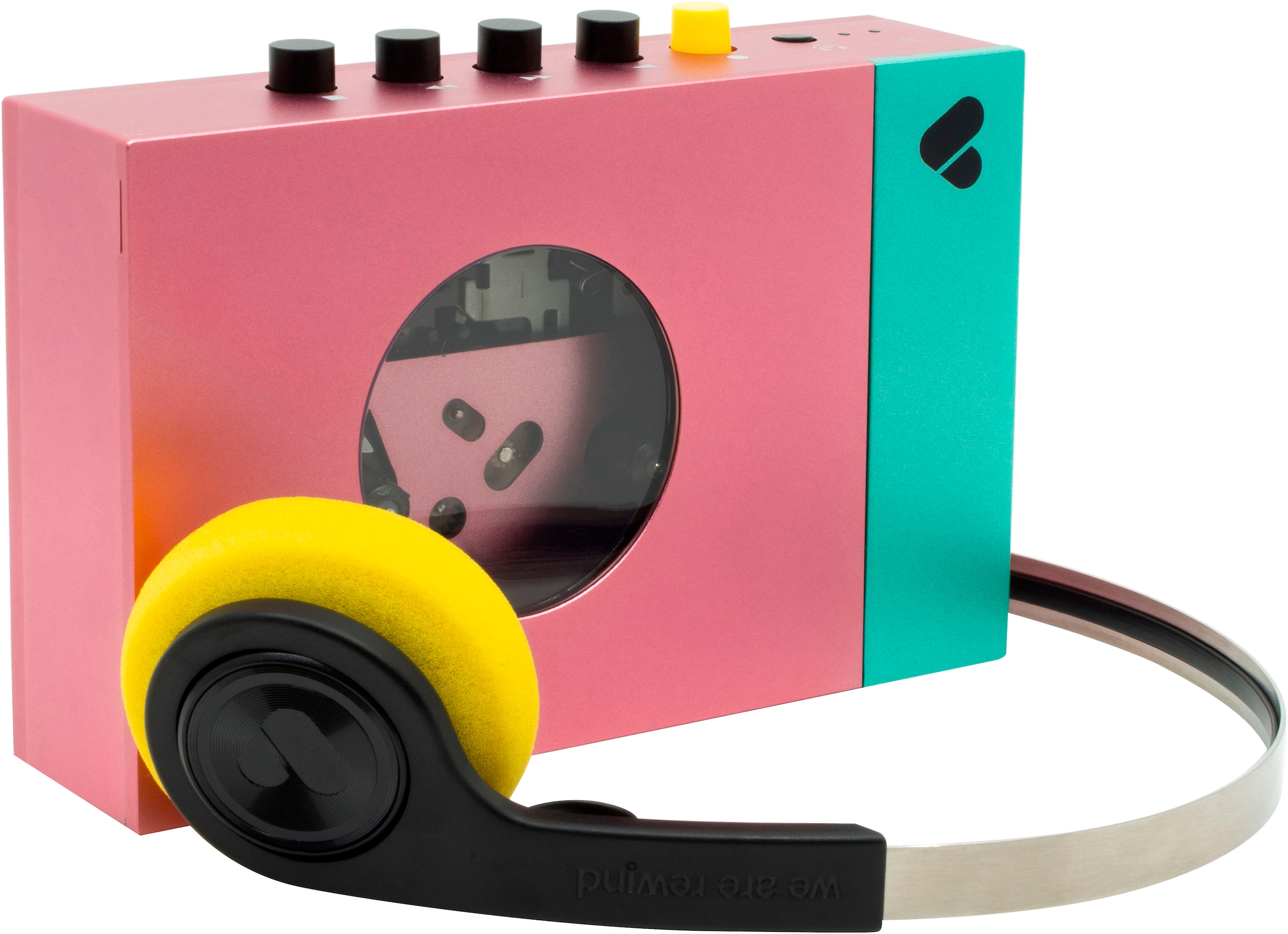 We Are Rewind Kassetten Player »WE-001-R1«, Bluetooth
