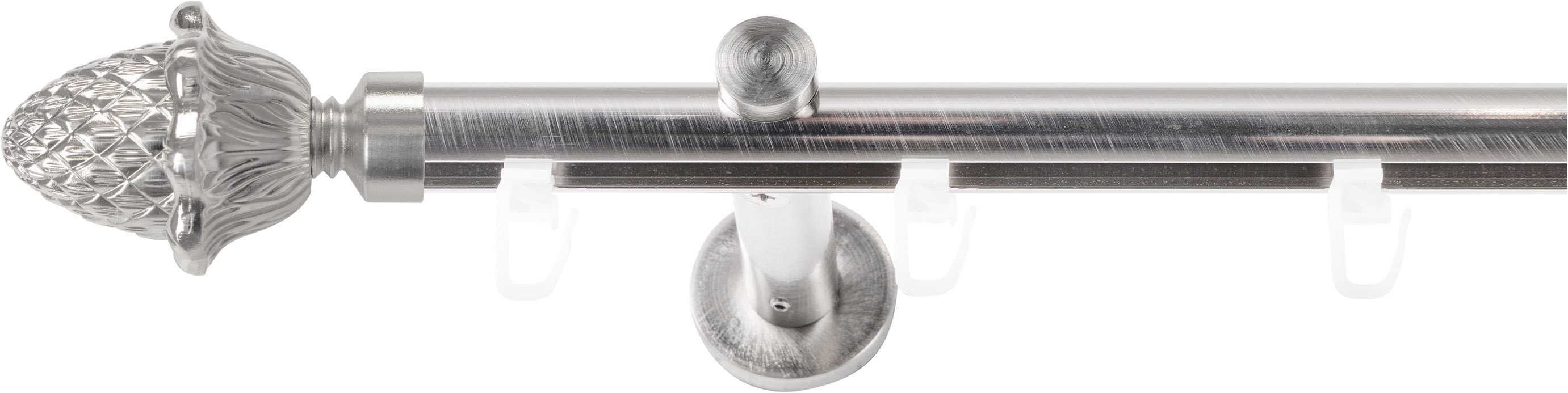 SN DECO GROUP Gardinenstange Ø 19 mm 1 läufig-läufig Fixmaß;kürzbar