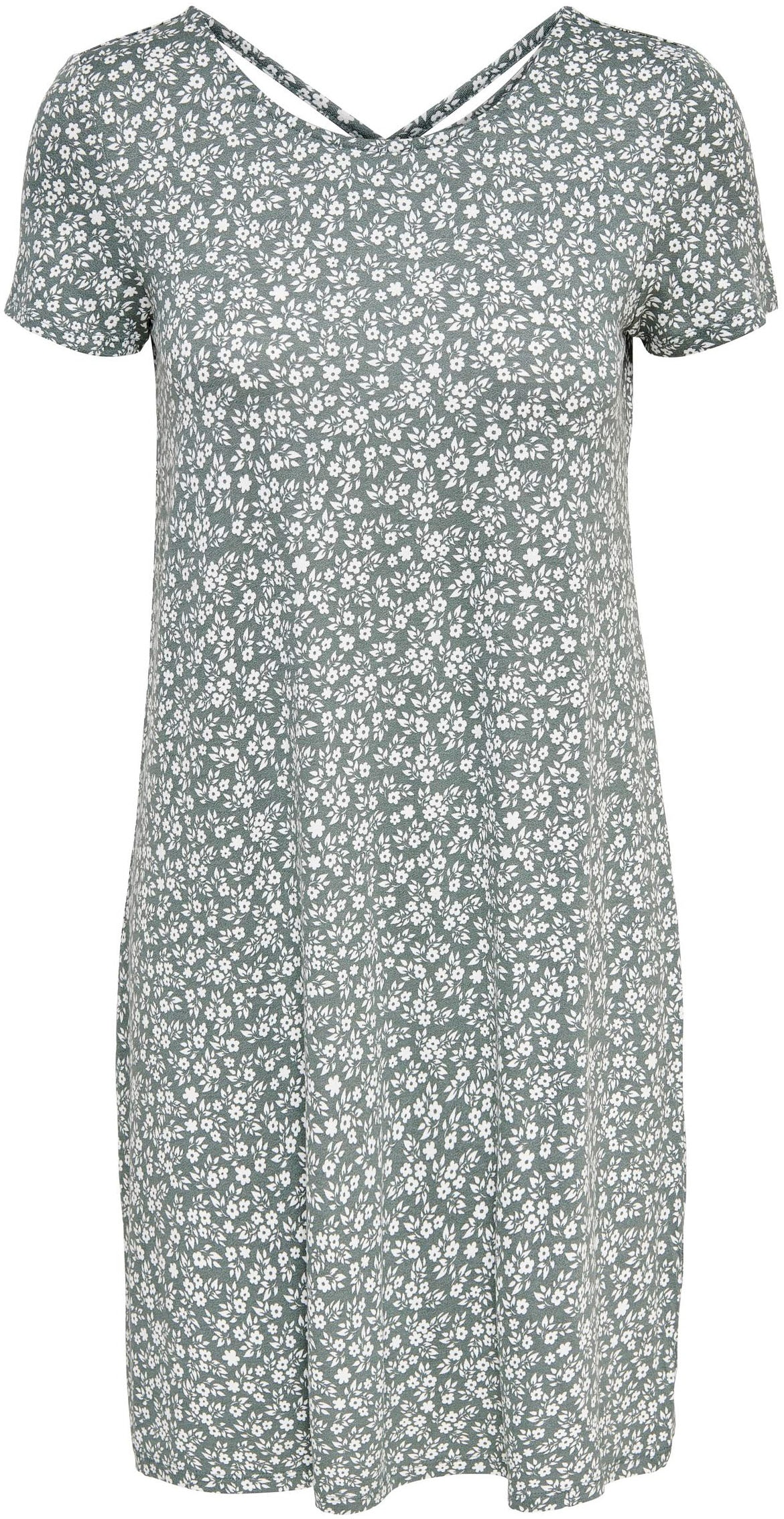 ONLY Minikleid »ONLBERA BACK LACE UP S/S DRESS JRS NOOS«