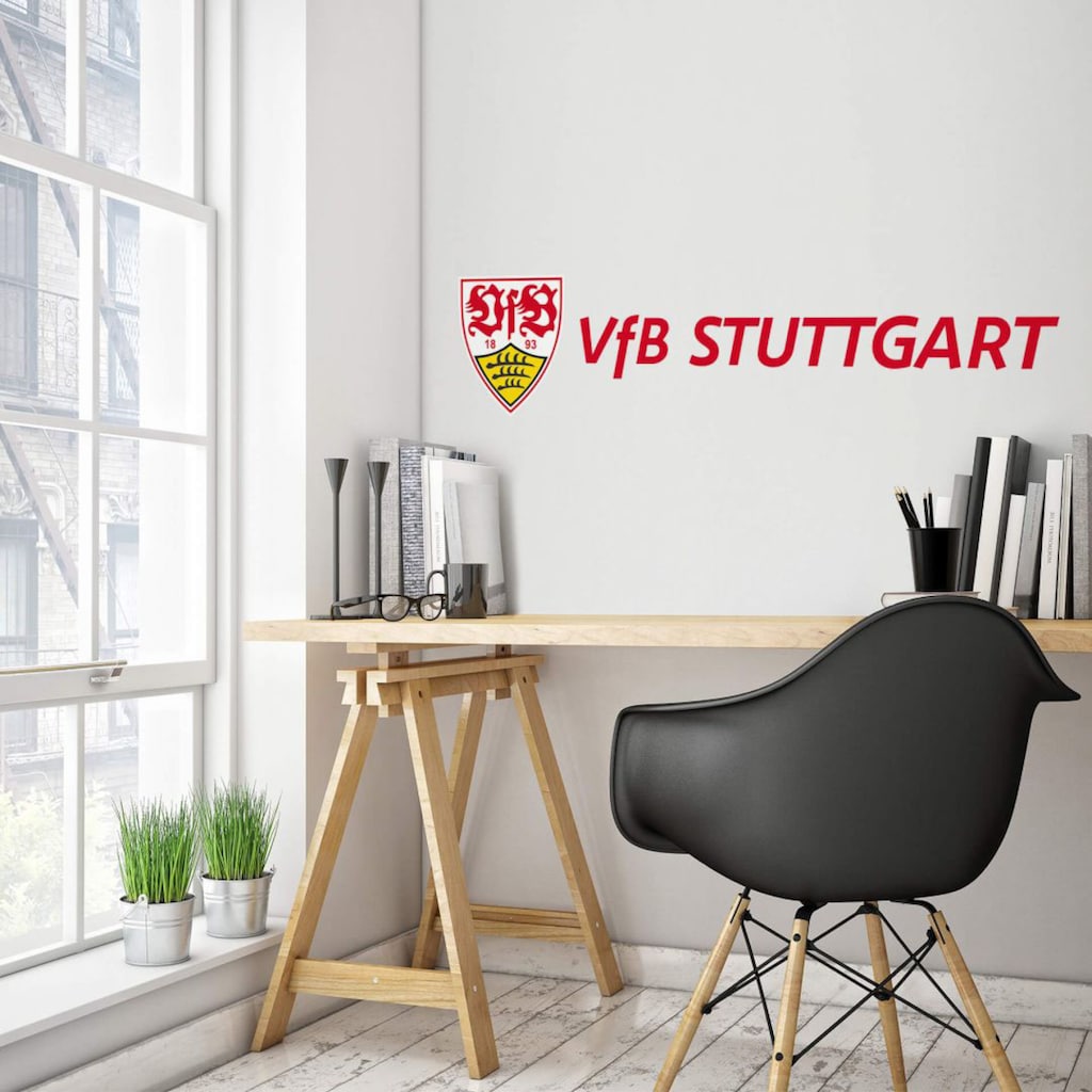 Wall-Art Wandtattoo »Fußball VfB Stuttgart Logo«