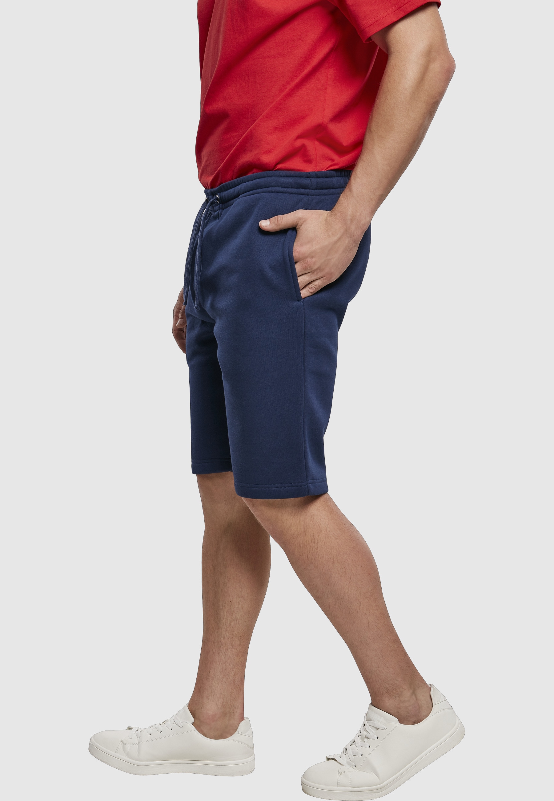 URBAN CLASSICS Stoffhose »Urban Classics Herren Basic Sweatshorts«