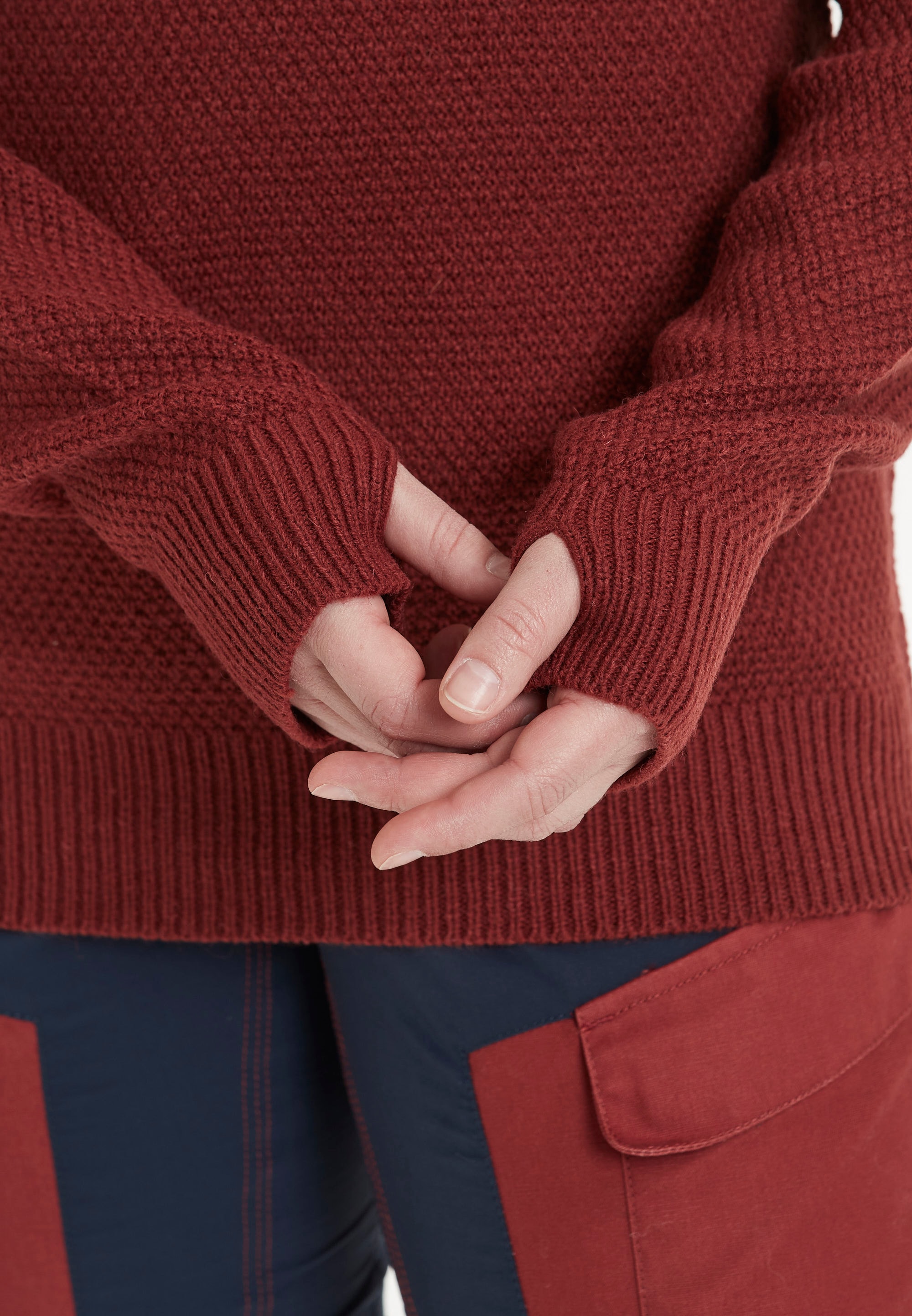 WHISTLER Strickpullover »Kamry«, mit hohem Kragen