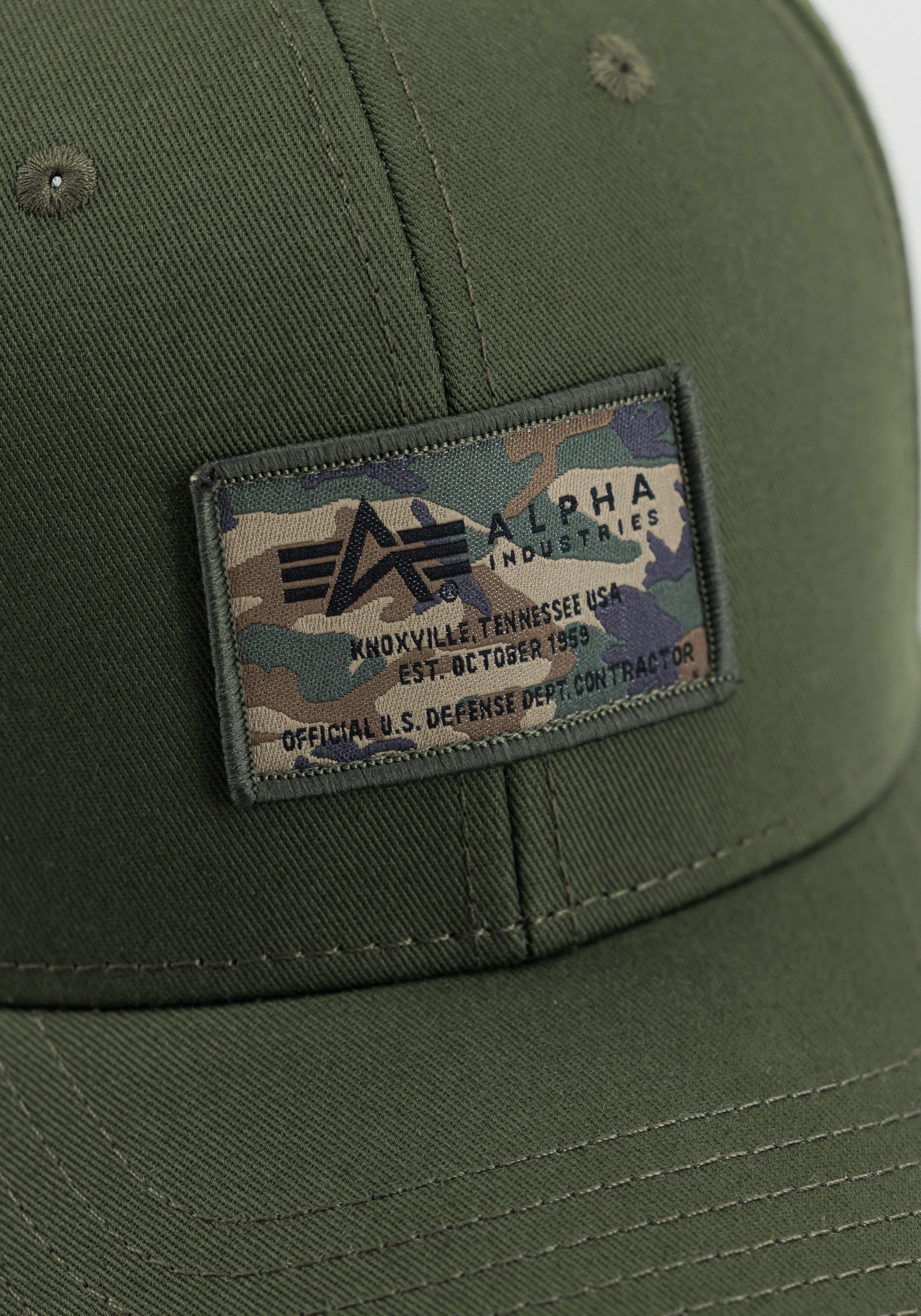 Alpha Industries Baseball Cap »Alpha Industries Accessoires - Headwear Crew Camo Cap«