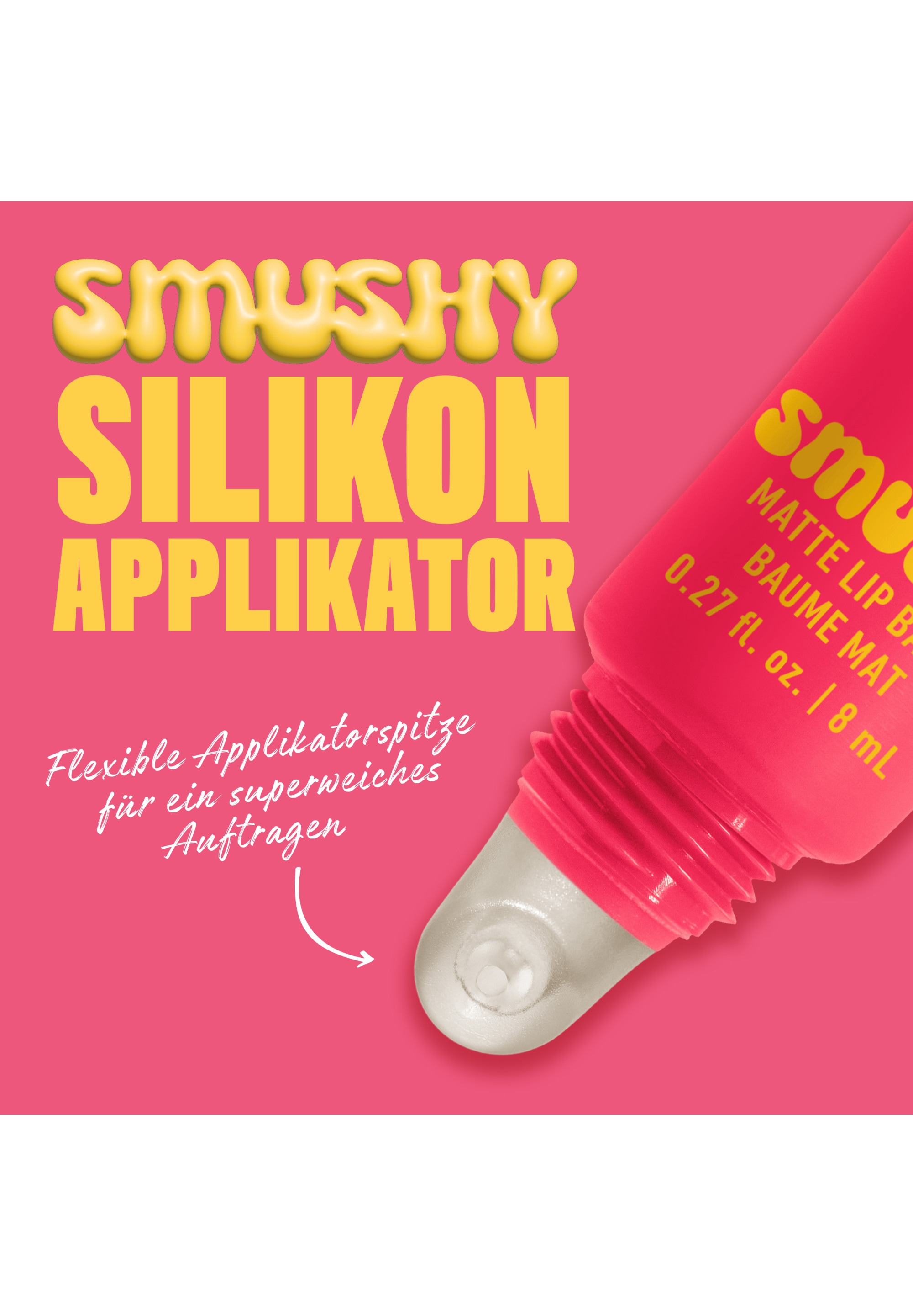 NYX Lippenbalsam »NYX Professional Makeup Smushy Matte Lip Balm« jeder der Farbtöne hat einen einzigartigen, süßen Duft