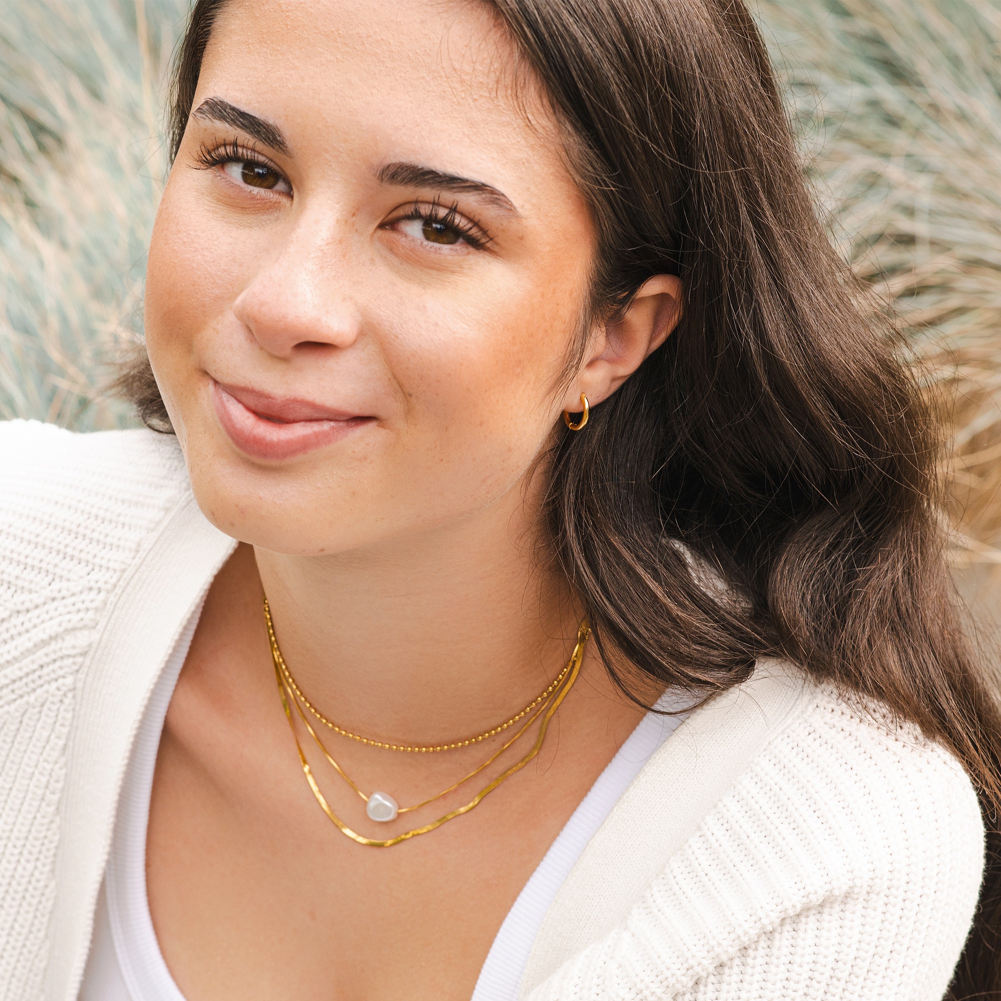 Adelia´s Klappcreolen "Damen Ohrringe – Klappcreole aus Edelstahl" Eine sch günstig online kaufen