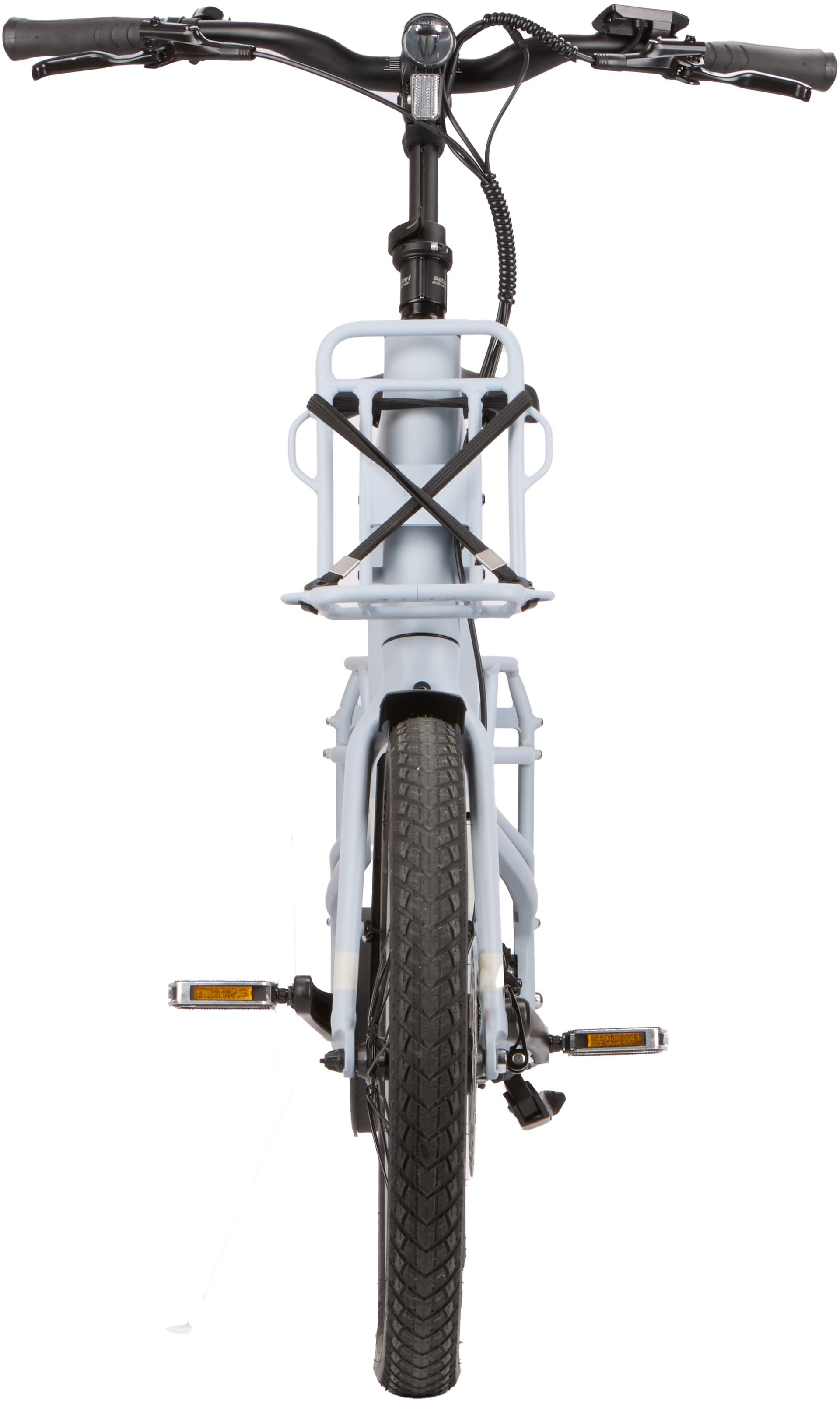 Vaun »VAUN Compact New Gen-Cityrad« Heckmotor 250 W (mit integr. Akku), Elektrofahrrad für Alltag und Einkauf