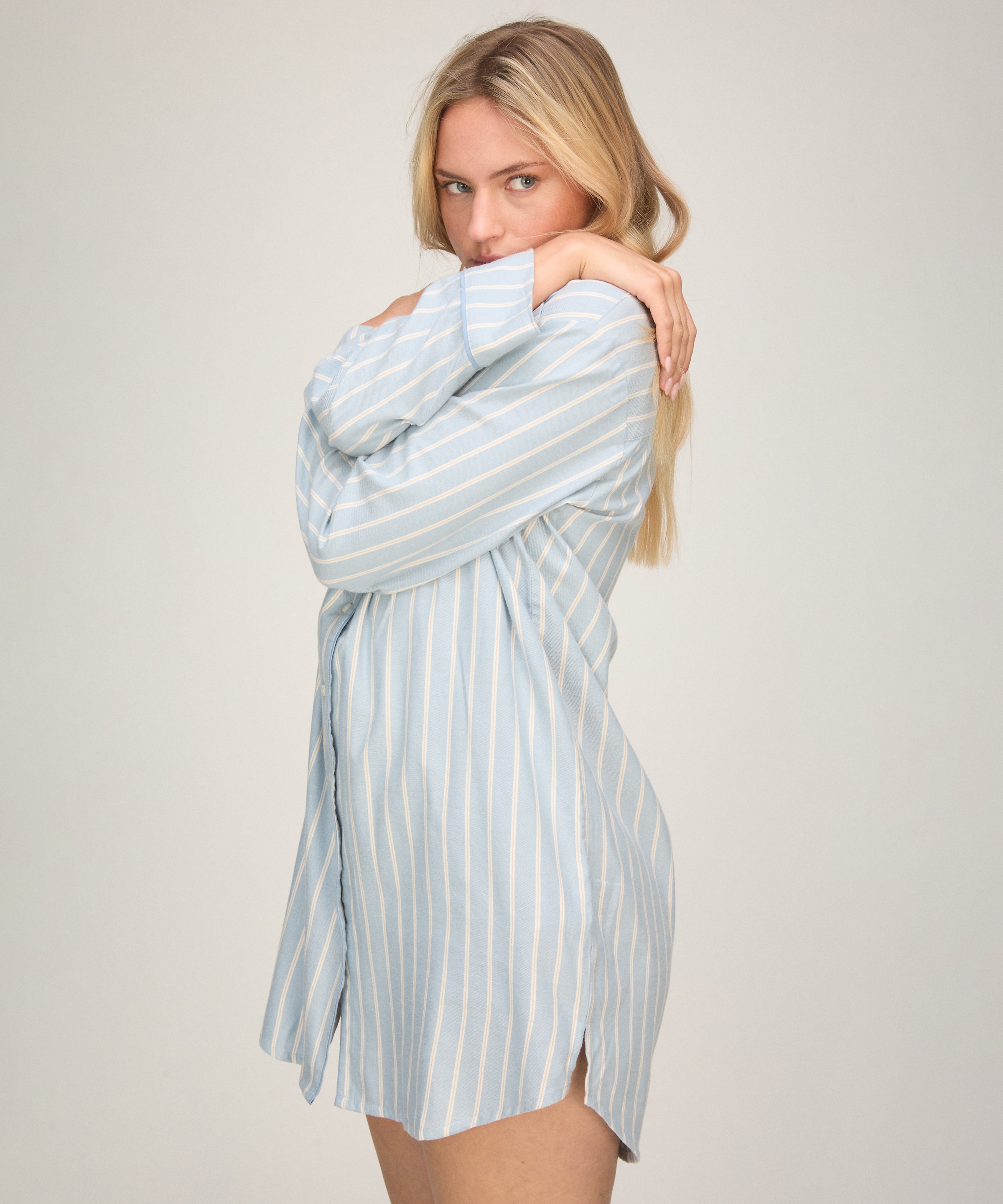 Hunkemöller Schlafanzug »Nightshirt Stripe«