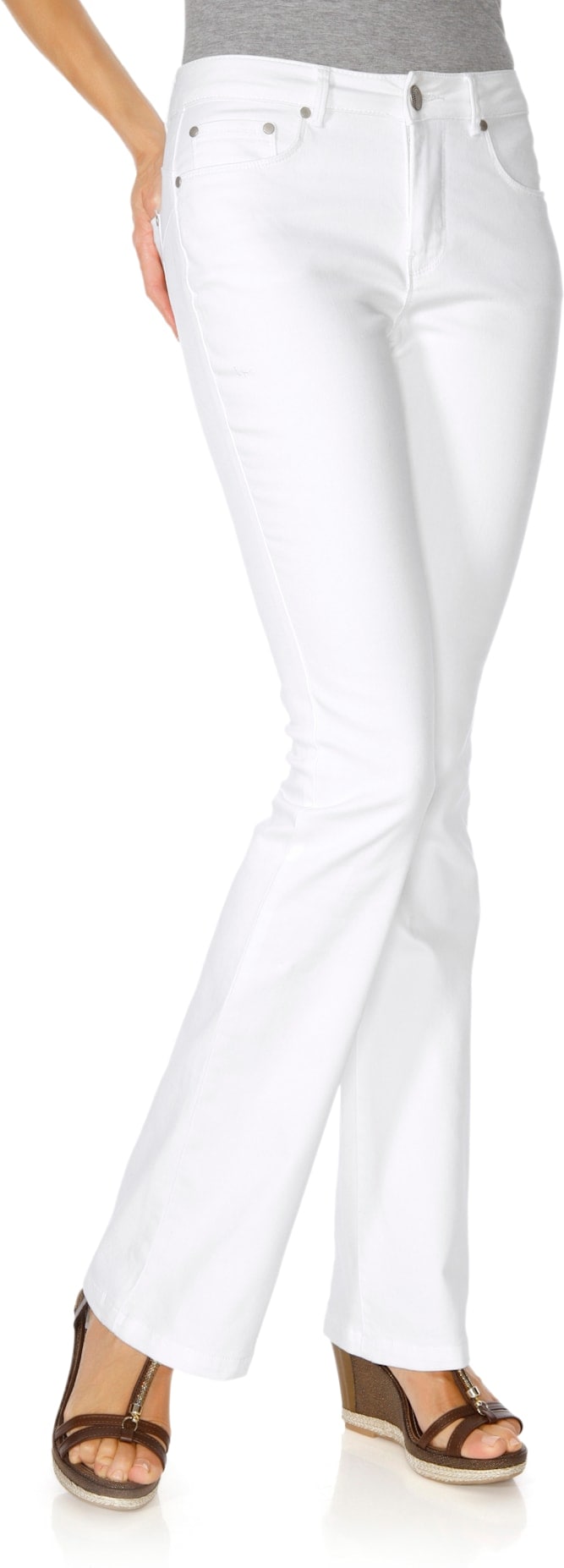 heine Bootcut-Jeans 1 Stk. tlg. günstig online kaufen