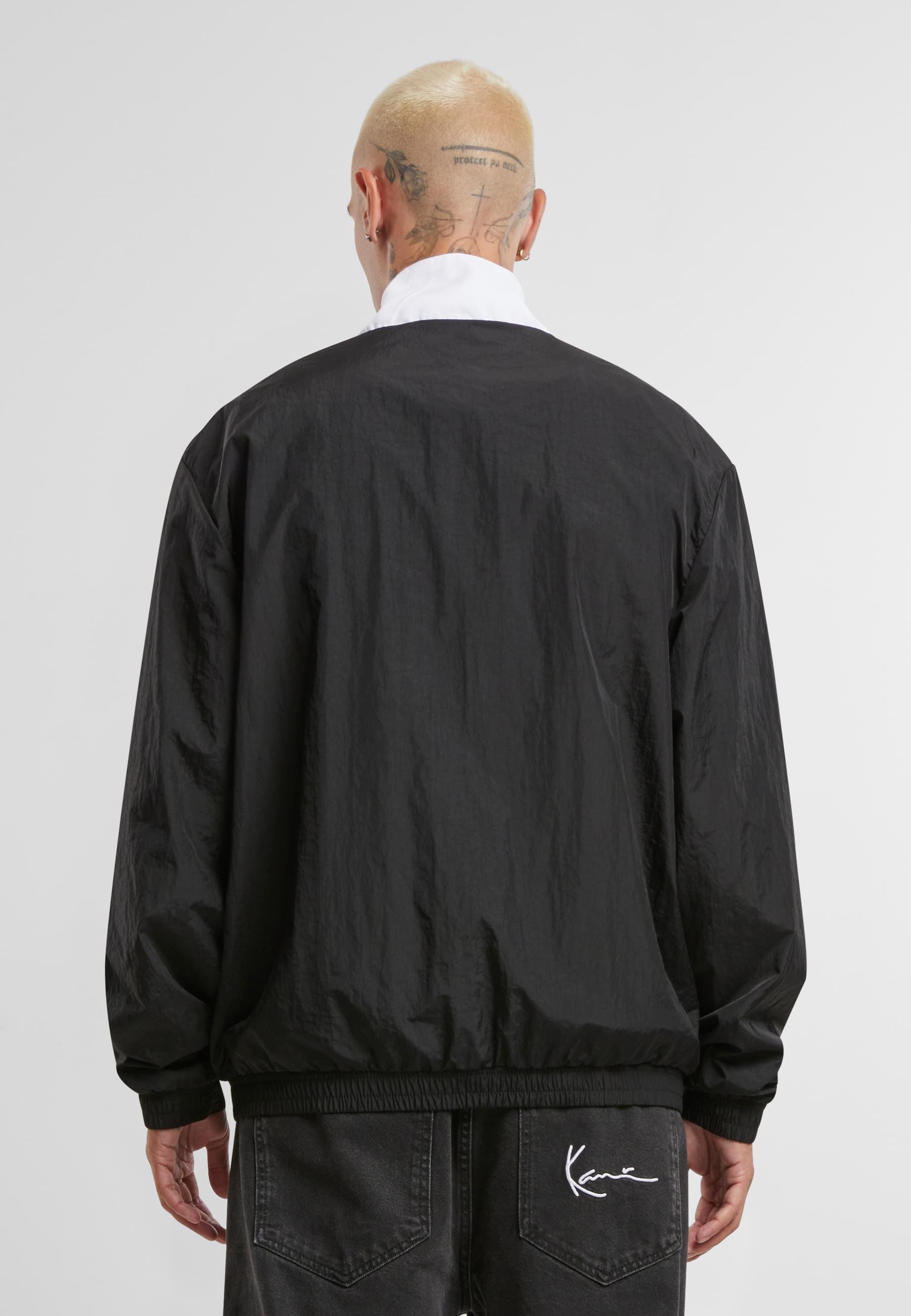 Karl Kani Trainingsjacke »Karl Kani Kani Varsity Trackjacket«, (1 St.), ohne Kapuze