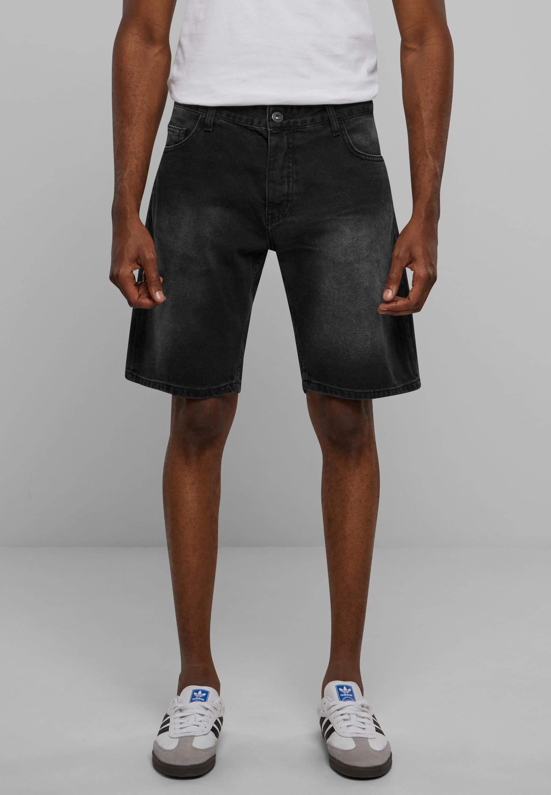 2Y Studios Stoffhose »2Y Studios Herren 2Y Basic Slim Fit Denim Shorts«, (1 tlg.)