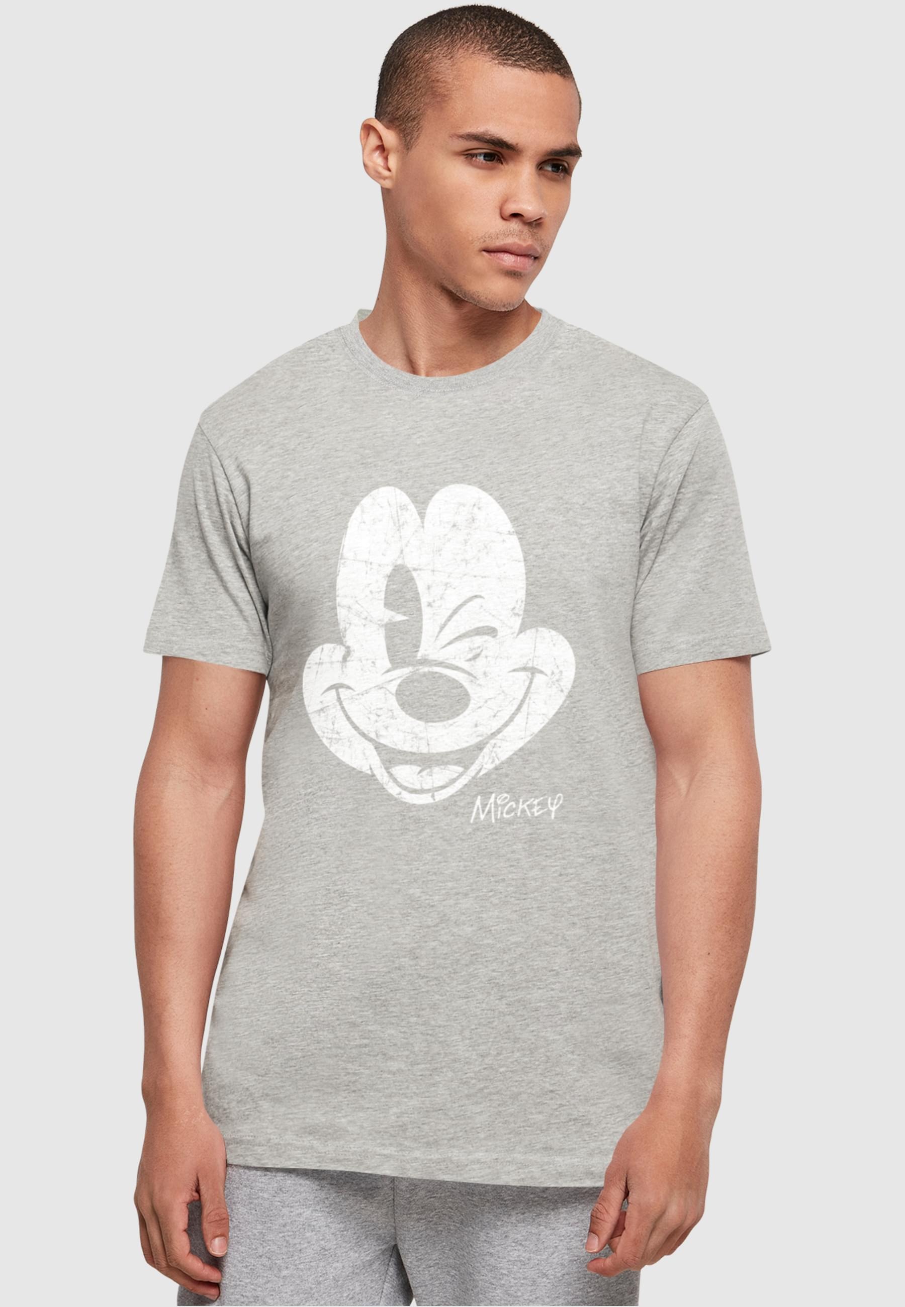 ABSOLUTE CULT T-Shirt »ABSOLUTE CULT Herren Mickey Mouse - Distressed T-Shirt«, (1 tlg.)