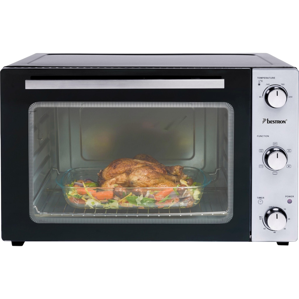 bestron Minibackofen »AOV45, 2-in-1 Gerät«