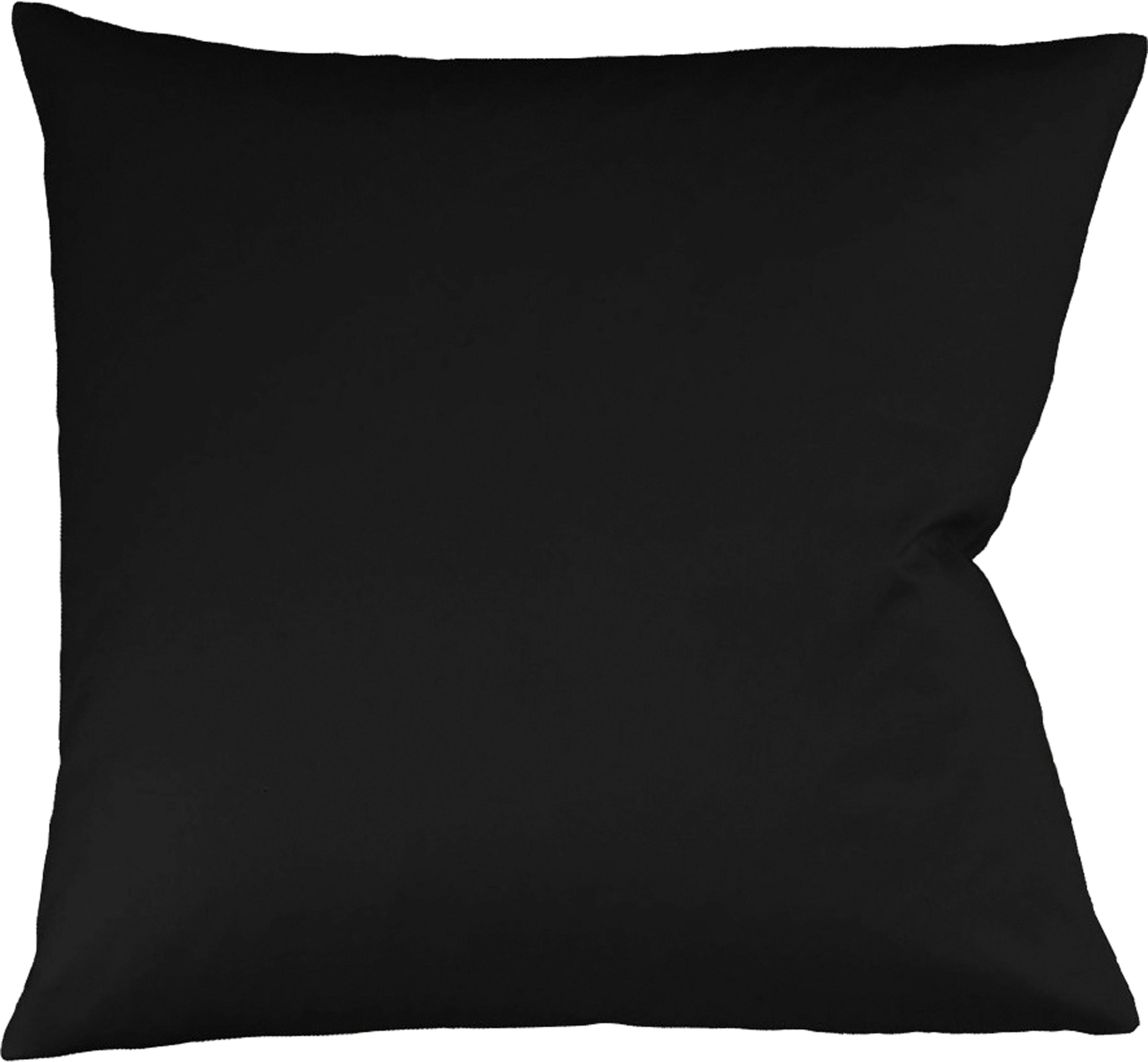 fleuresse Kissenbezug "Colours Mako Satin, 100% Baumwolle, mit Reißverschluss" Mako Satin, glänzend, glatt, Premium Qualität