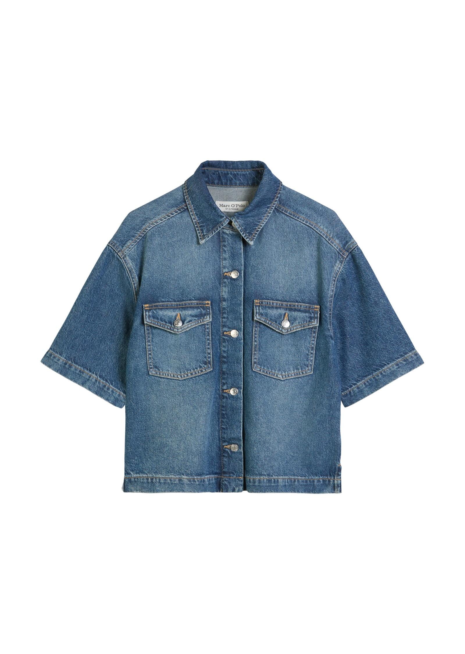 Marc O'Polo Jeansbluse »aus TENCEL™ Lyocell«