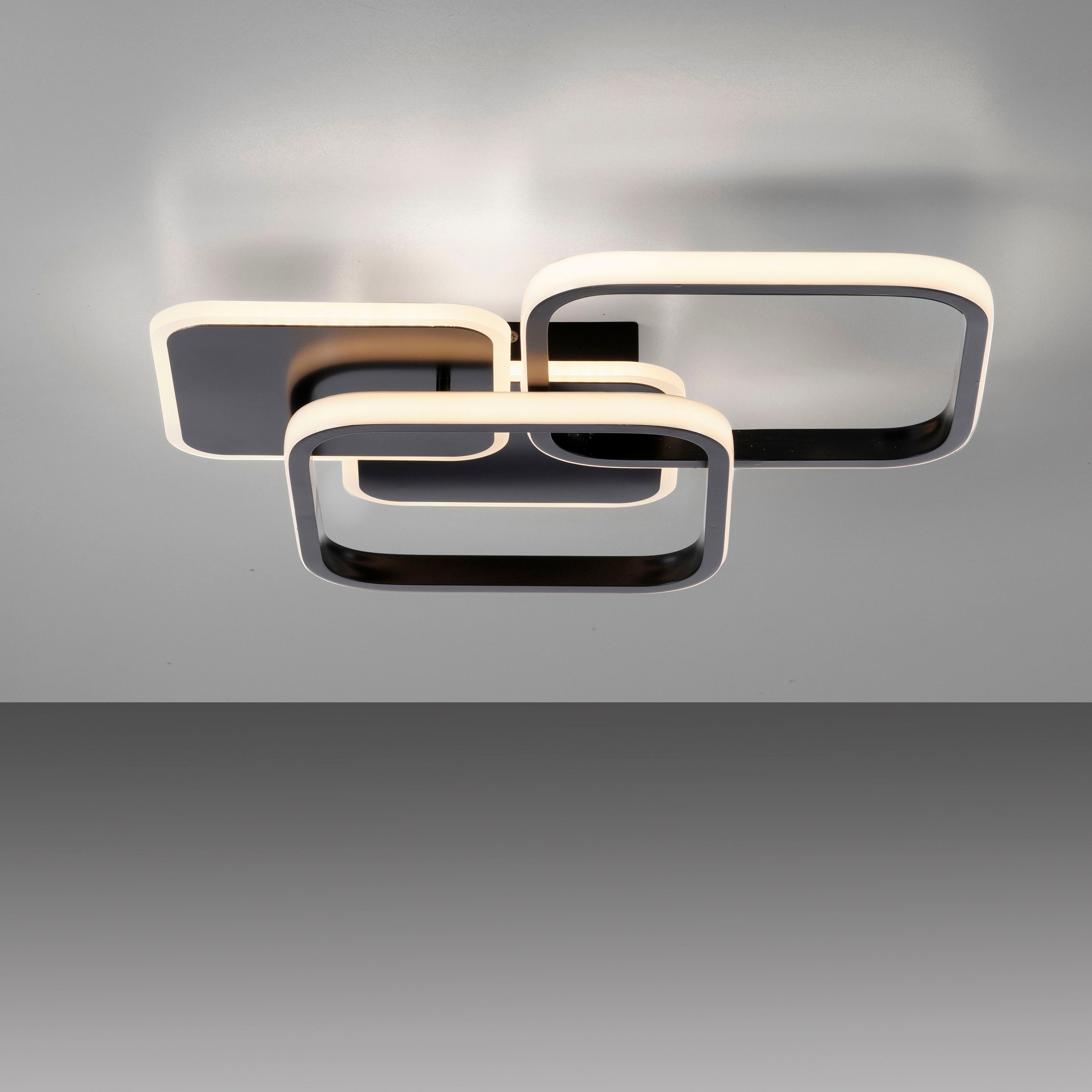 JUST LIGHT Deckenleuchte »SEVENT«, 1 flammig, Leuchtmittel LED-Board | LED fest integriert, LED