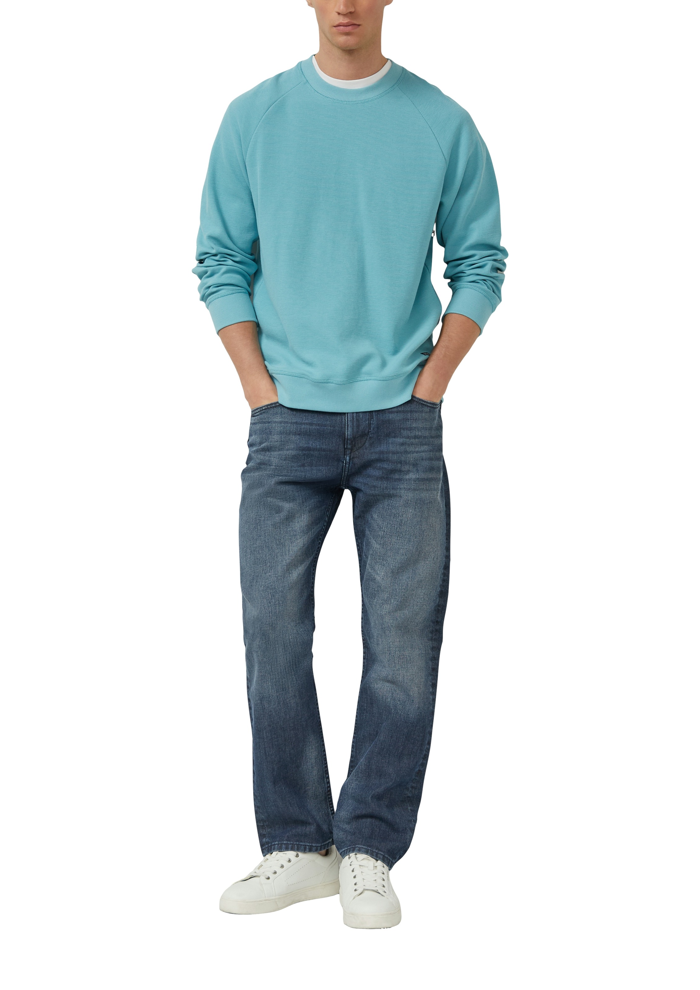 s.Oliver Sweatshirt, unifarben, aus reiner Baumwolle günstig online kaufen