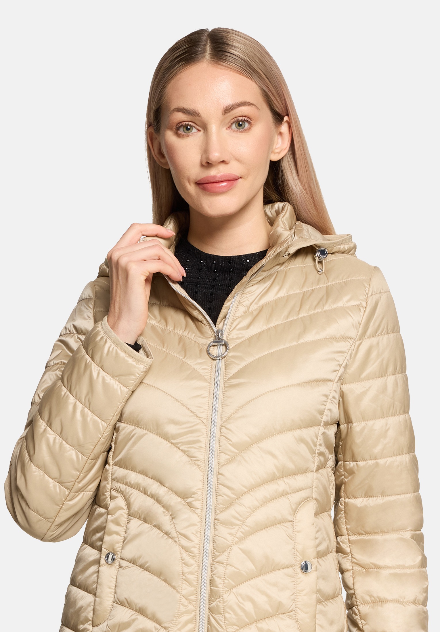 Betty Barclay Outdoorjacke »Damen mit abnehmbarer Kapuze« mit Kapuze