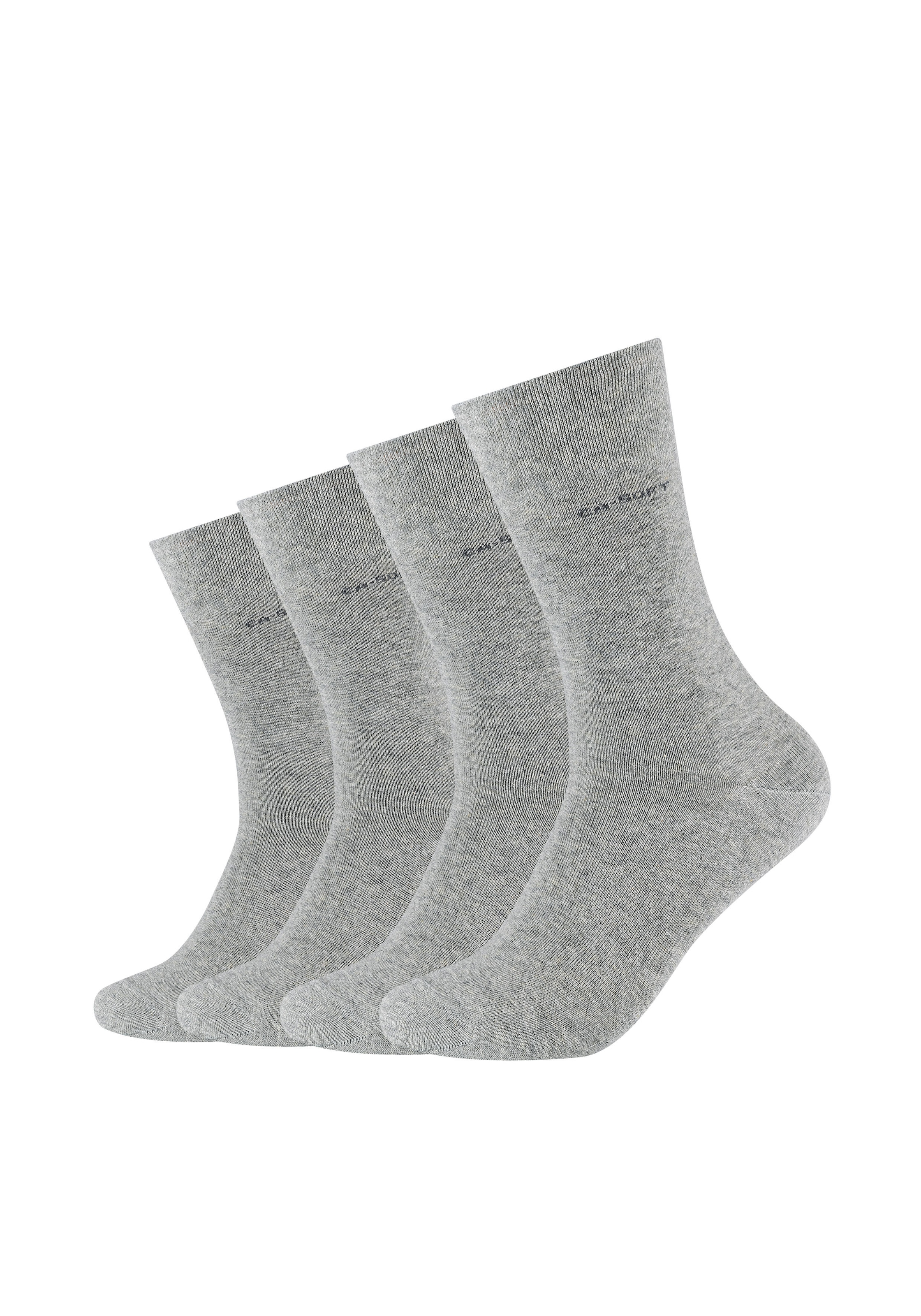 Camano Socken, (4er Pack), mit verstärktem Fersen- und Zehenbereich