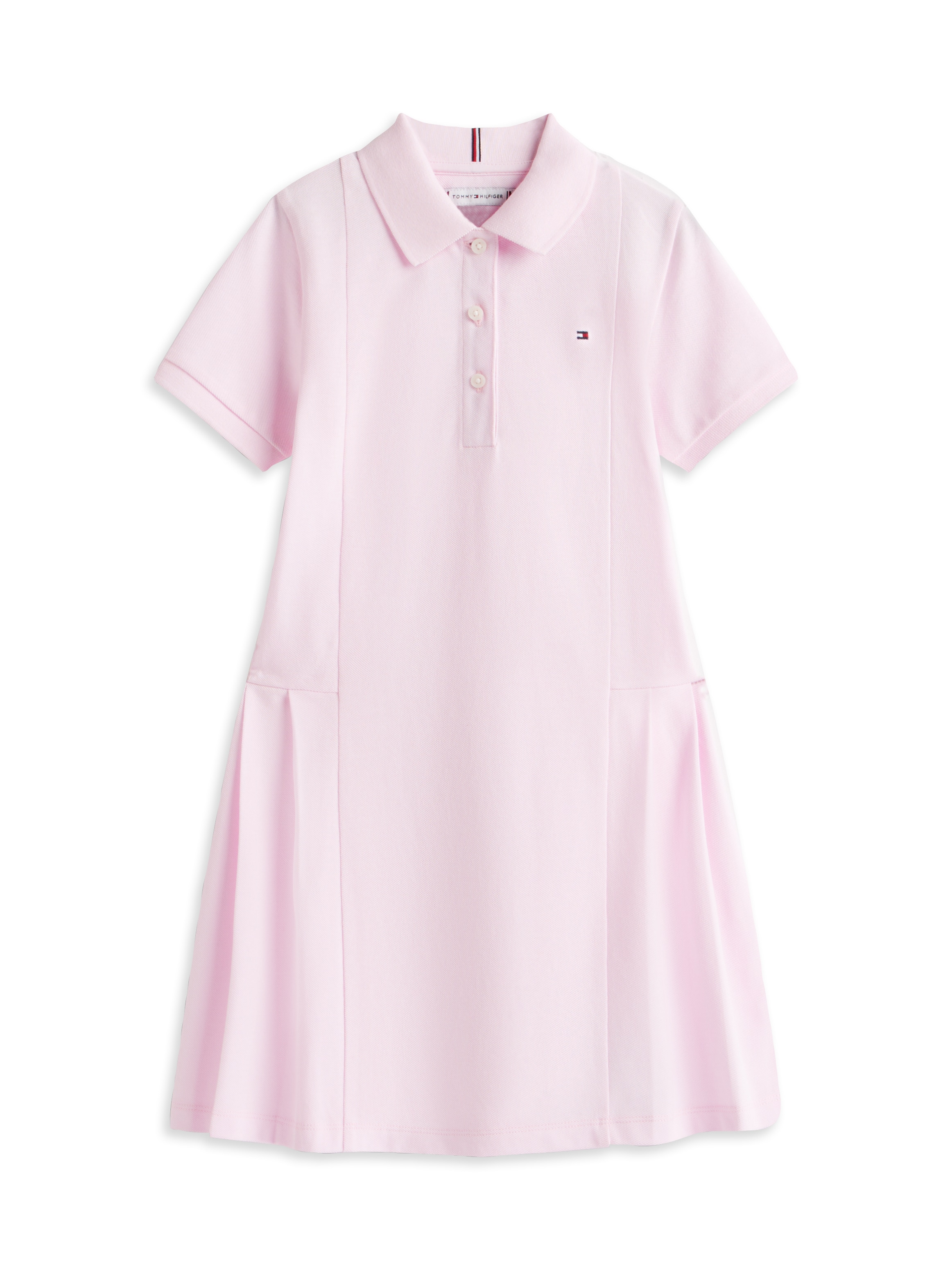 Tommy Hilfiger Polokleid »PLEATED POLO DRESS SHORT SLEEVE« Kinder bis 16 Jahre, regular fit