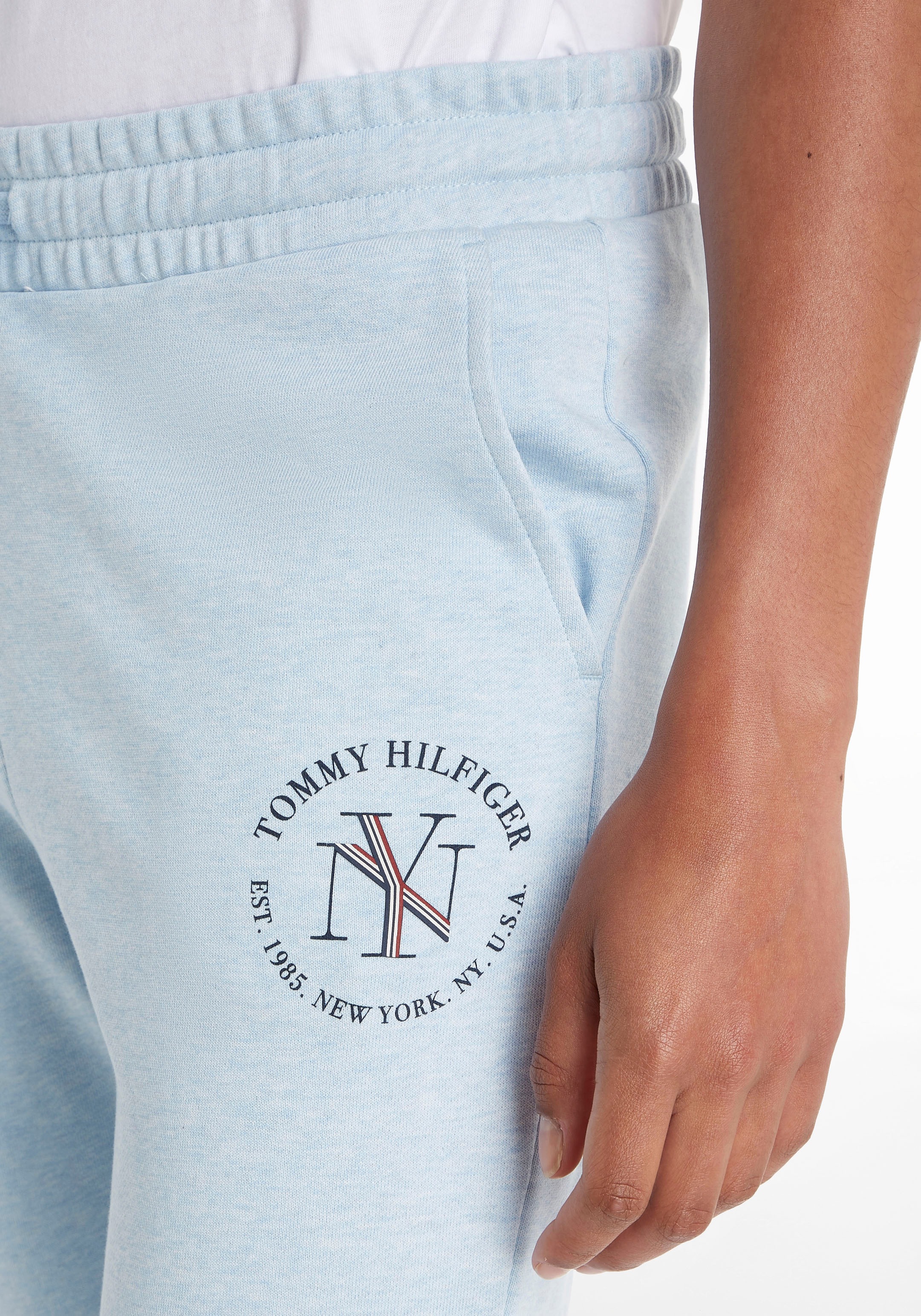 Tommy Hilfiger Sweatpants | Tommy NYC Hilfiger SWEATPANTS«, BAUR Markenlabel mit »TAPERED kaufen für ROUNDALL