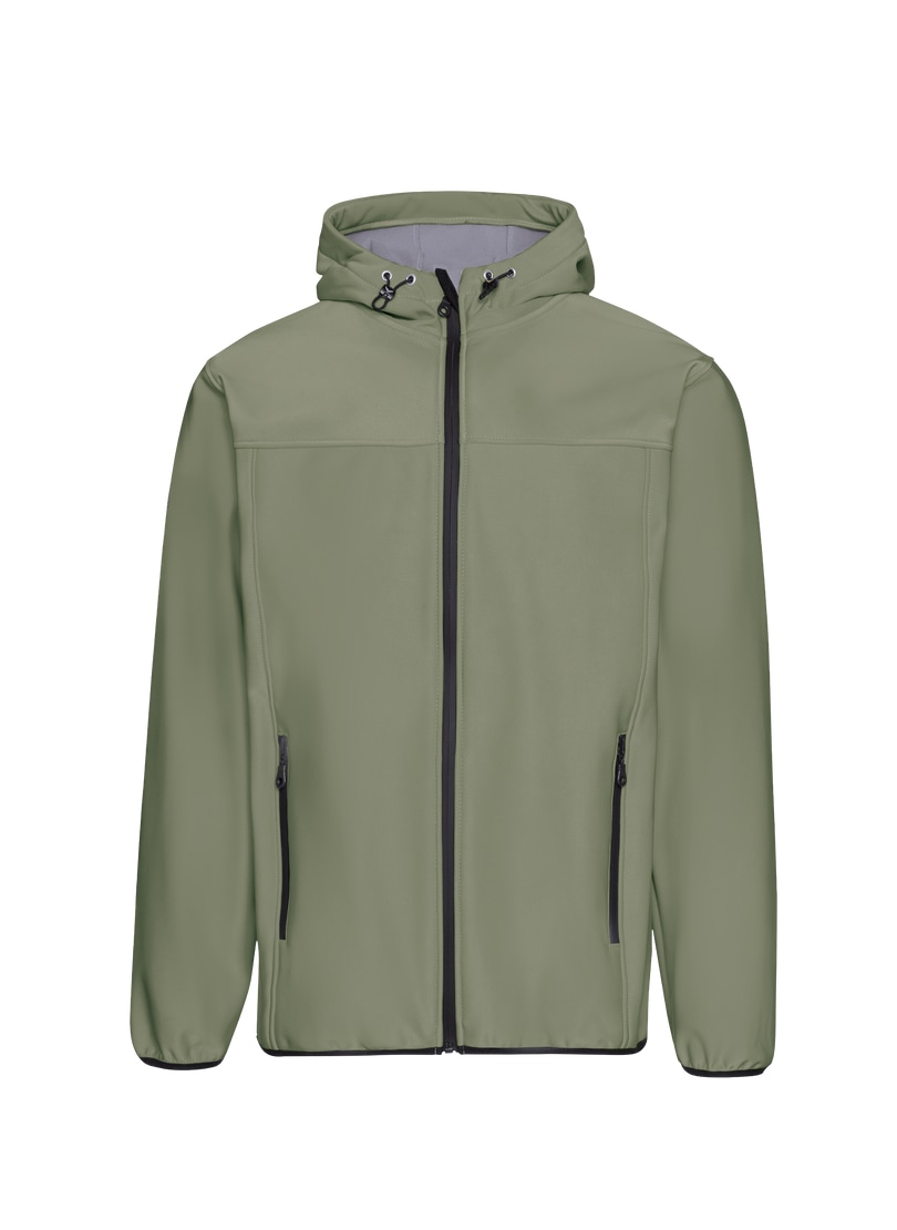 Trigema Softshelljacke "TRIGEMA Klassische Softshell–Kapuzenjacke" 1 Stk. t günstig online kaufen