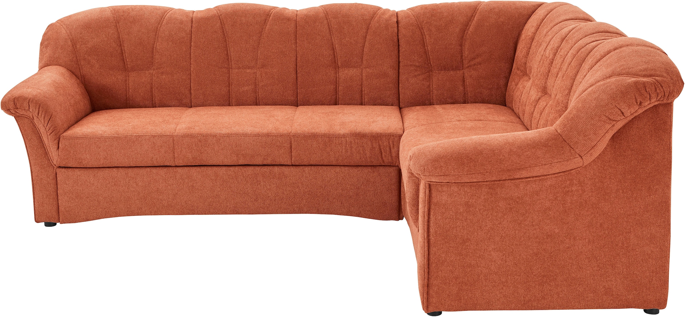 DOMO collection Ecksofa "Modica kompakt und elegant, Breite 244, L-Form" mo günstig online kaufen