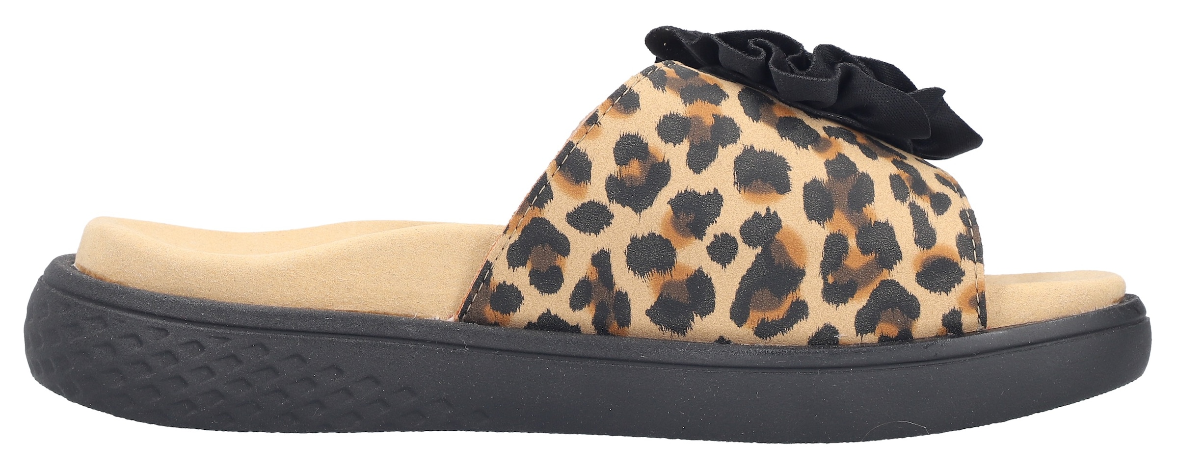 Rieker Pantolette  Sommerschuh, Hausschuh, Strandschuh mit bequemem Fußbett