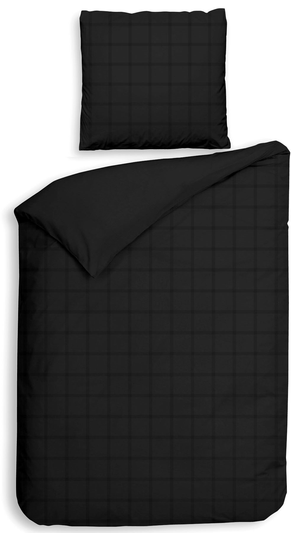 Heckett & Lane Wendebettwäsche "Diamante" 2 Stk. tlg. kariert, hochwertiges günstig online kaufen