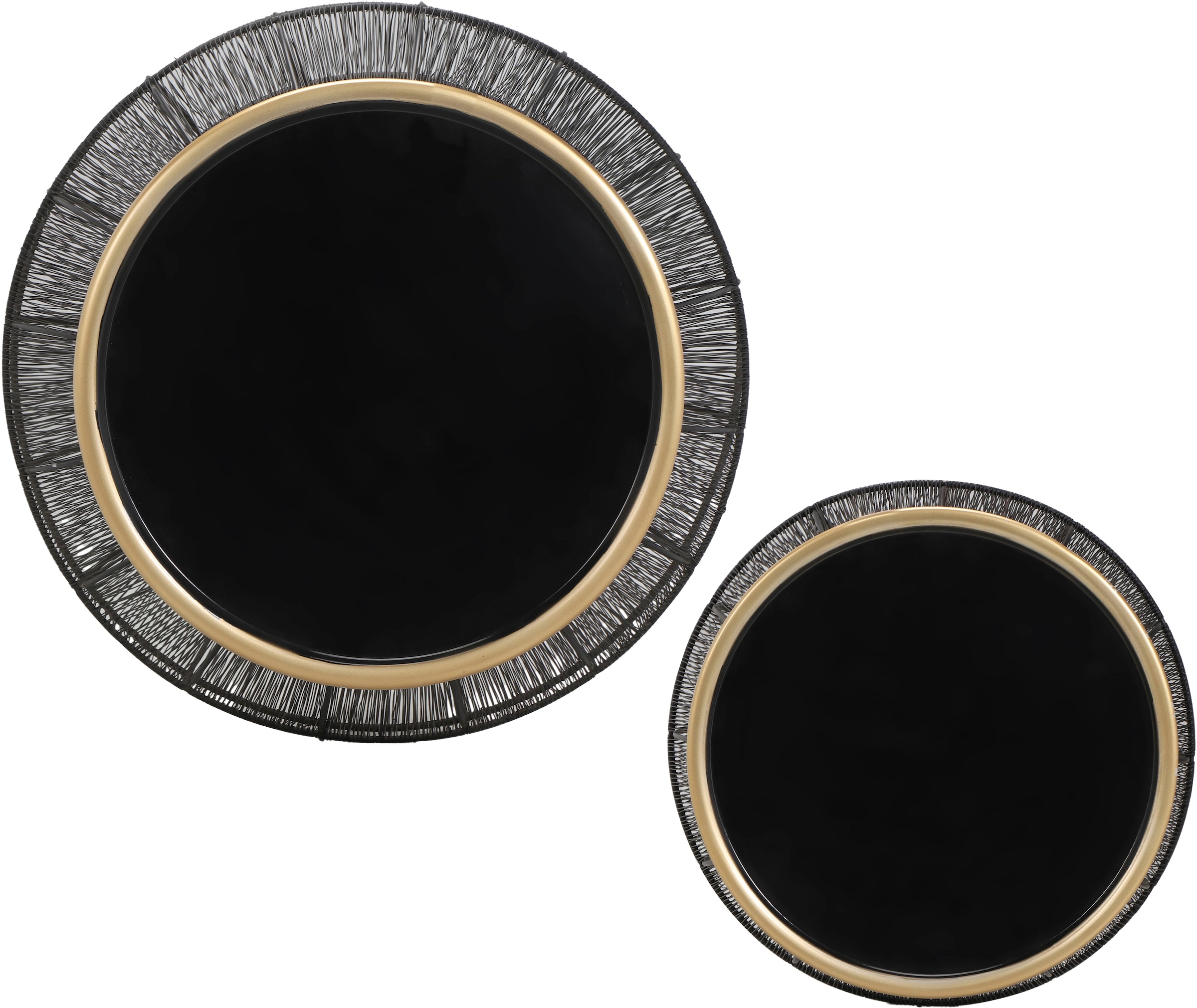 MIRRORS AND MORE Beistelltisch »Mika« Set, 2, 2 Stk. tlg.