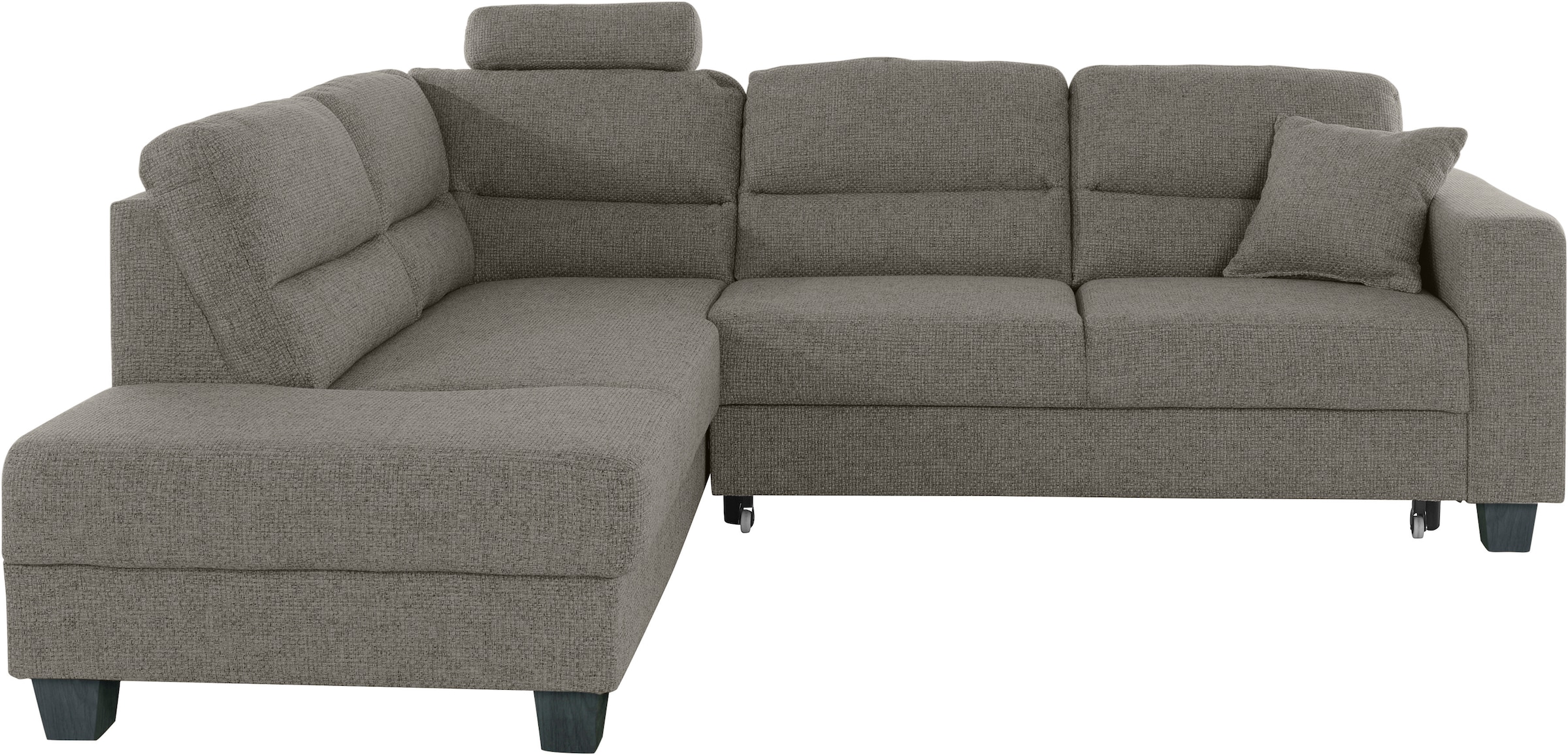 TRENDMANUFAKTUR Ecksofa "Chamber, zeitlos&modern, hoher Sitzkomfort, Breite günstig online kaufen